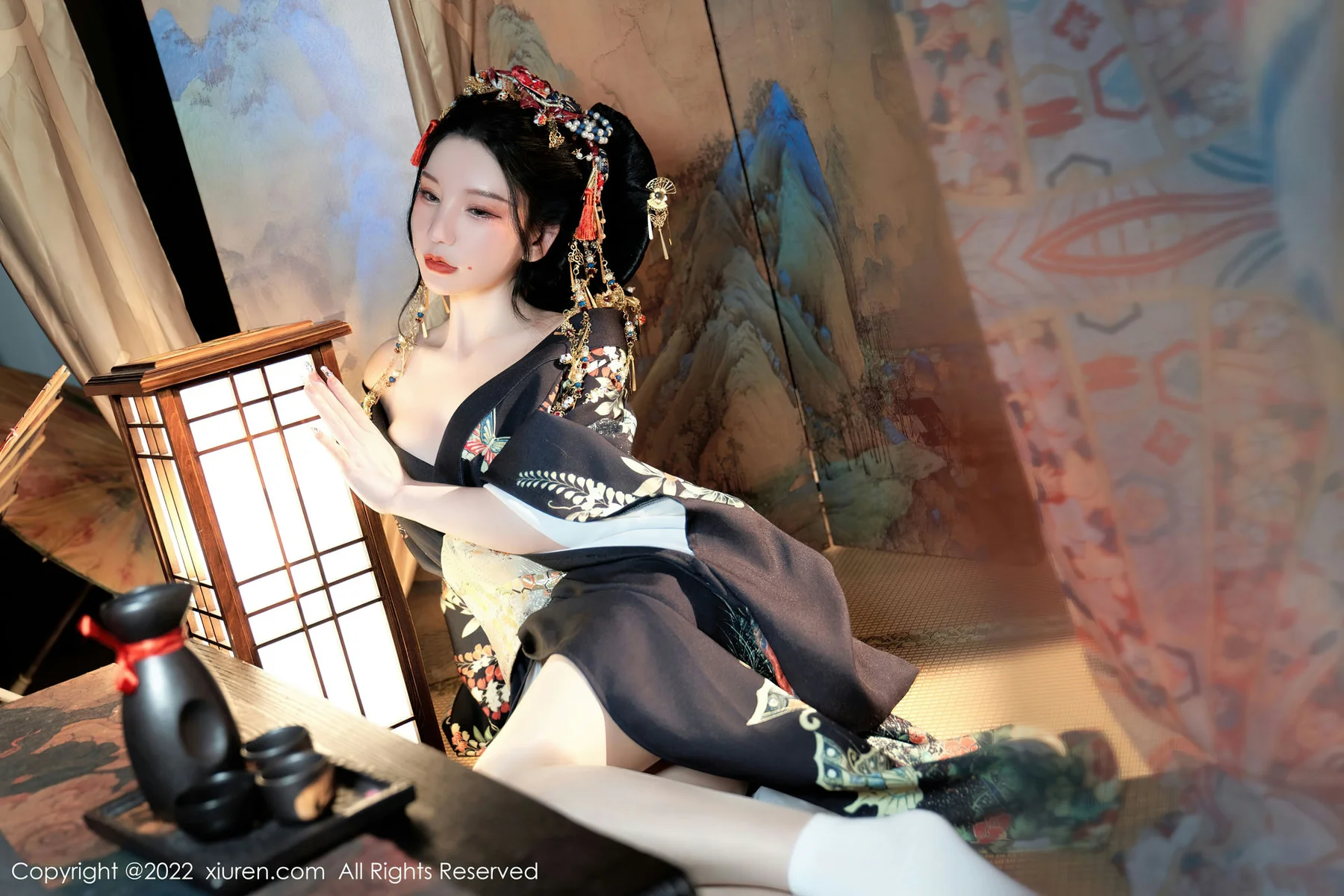 XiuRen 秀人 No.5537 主题《宽衣解带》 周于希Sally 性感写真 - 5