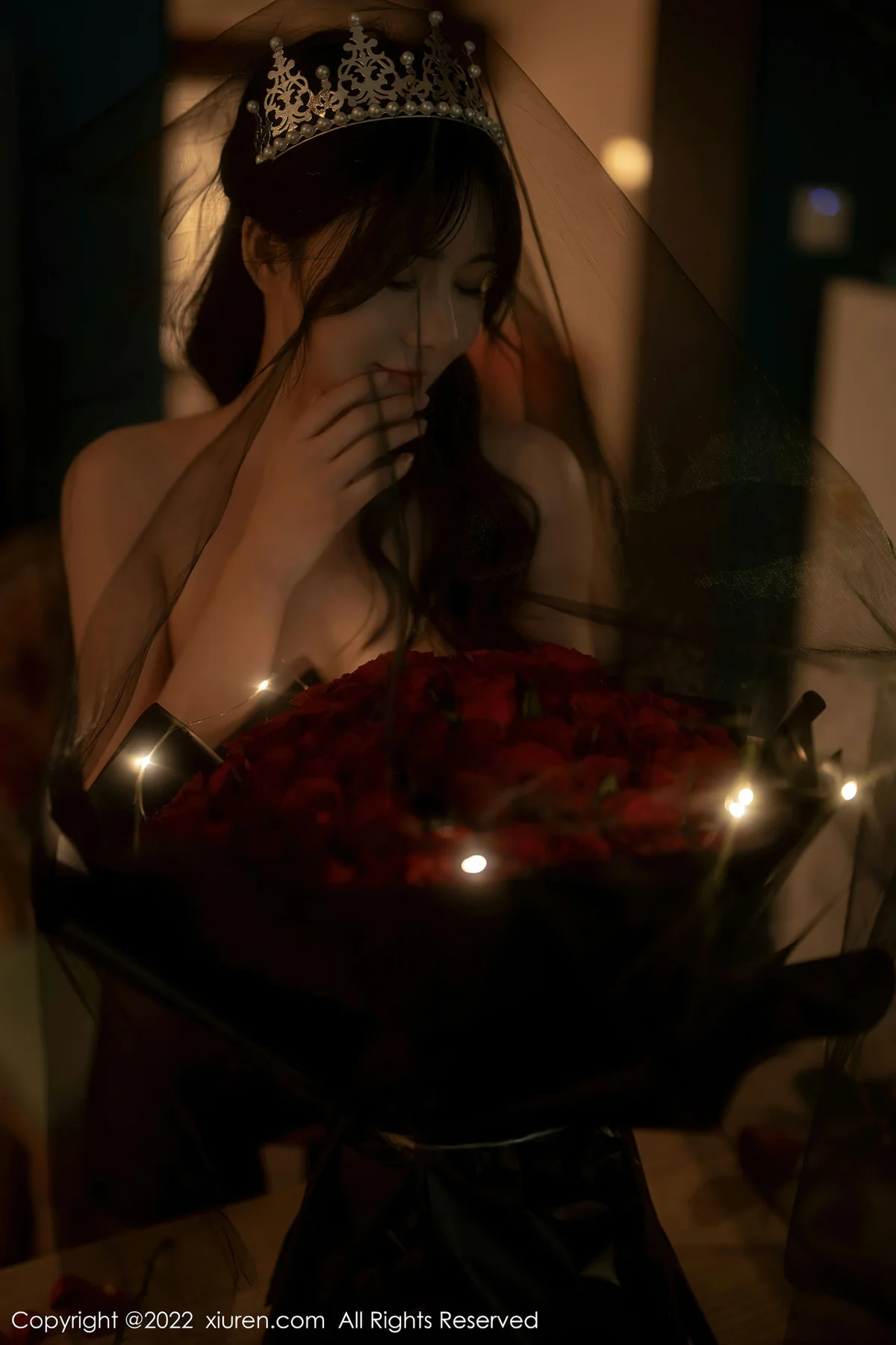 XiuRen 秀人 No.5552 魅惑黑丝 婠婠么 性感写真3 - 2