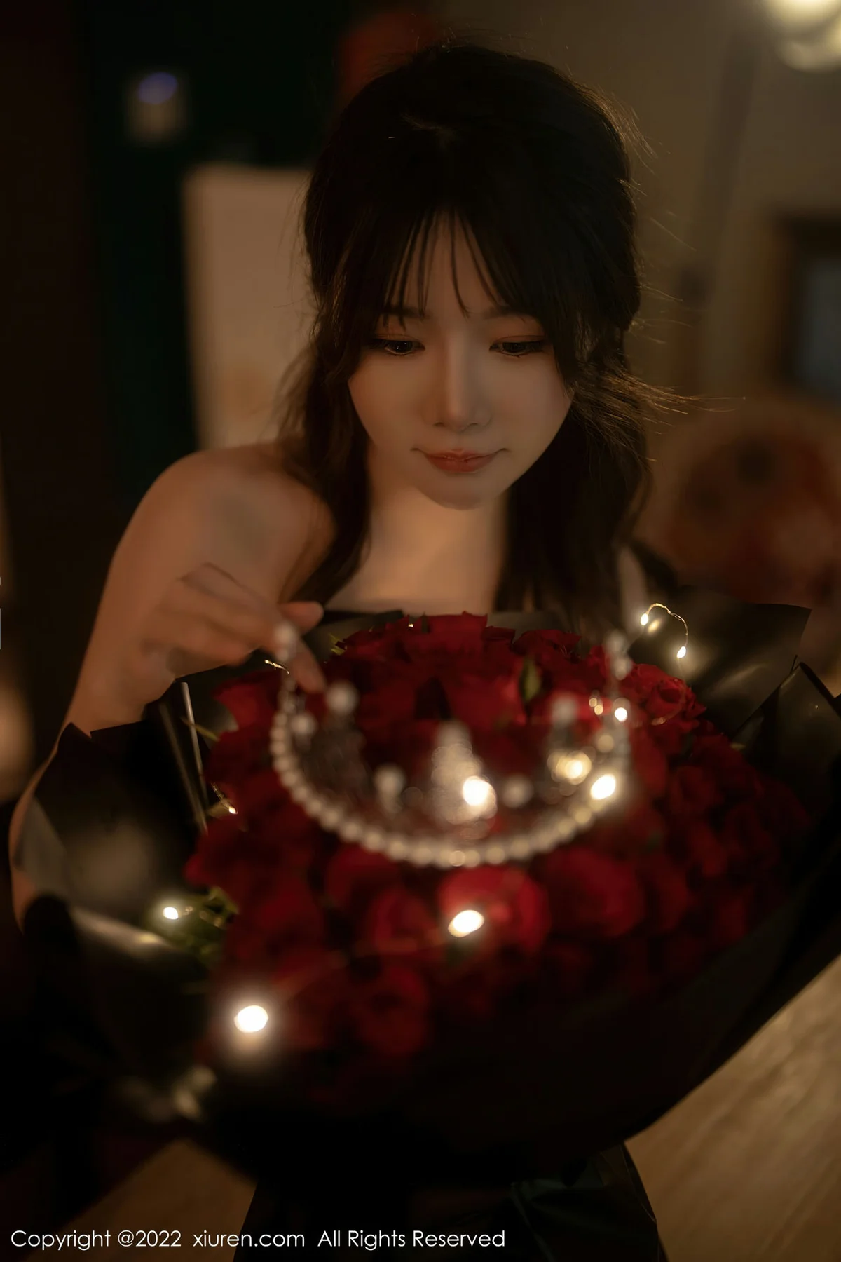 XiuRen 秀人 No.5552 魅惑黑丝 婠婠么 性感写真3 - 6