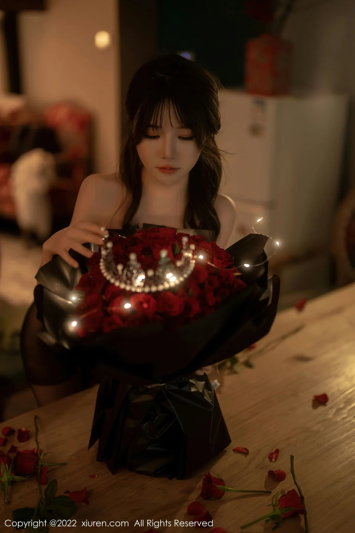 XiuRen 秀人 No.5552 魅惑黑丝 婠婠么 性感写真3 - 8