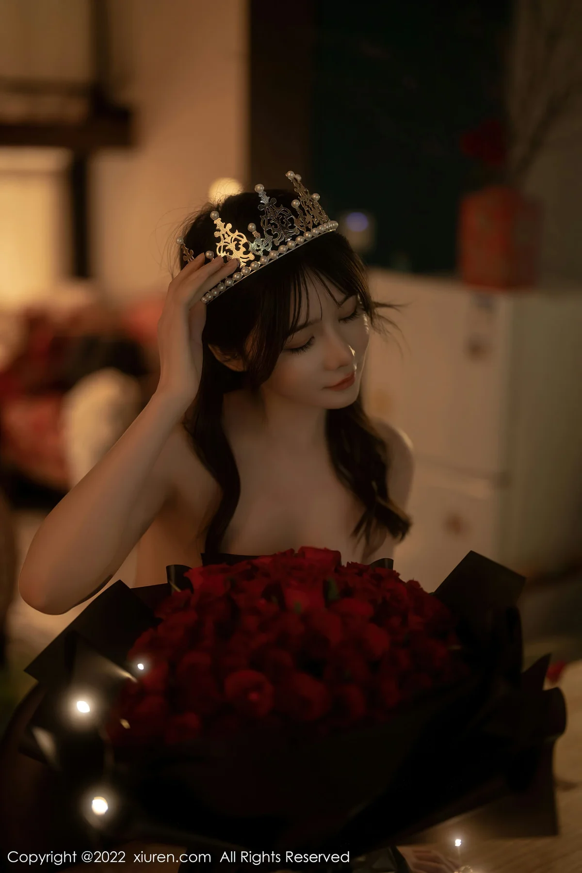 XiuRen 秀人 No.5552 魅惑黑丝 婠婠么 性感写真3 - 2