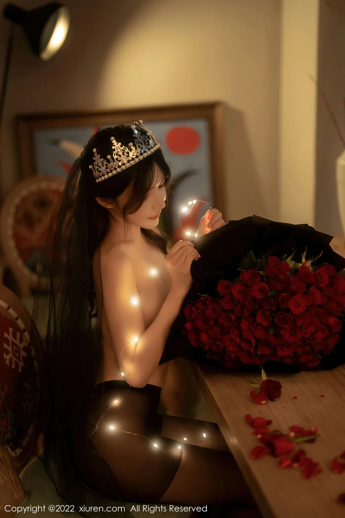 XiuRen 秀人 No.5552 魅惑黑丝 婠婠么 性感写真3 - 10