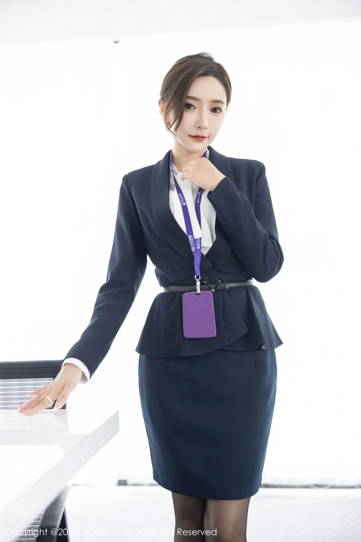 XiuRen 秀人 No.5563 王馨瑶yanniOL职业装 性感写真1 - 9