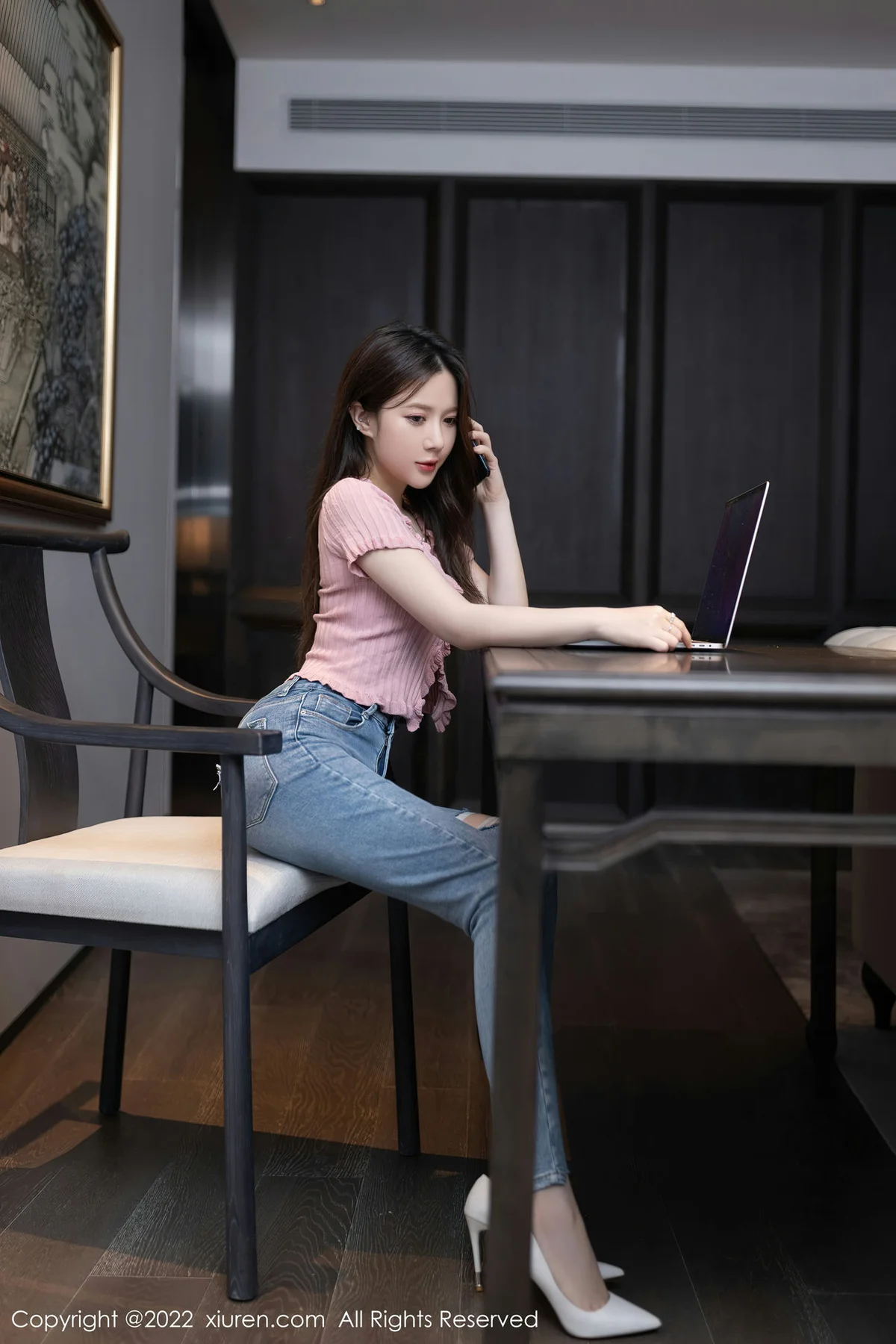 XiuRen 秀人 No.5570 淡黄色内衣 鱼子酱Fish 云南旅拍111 - 2