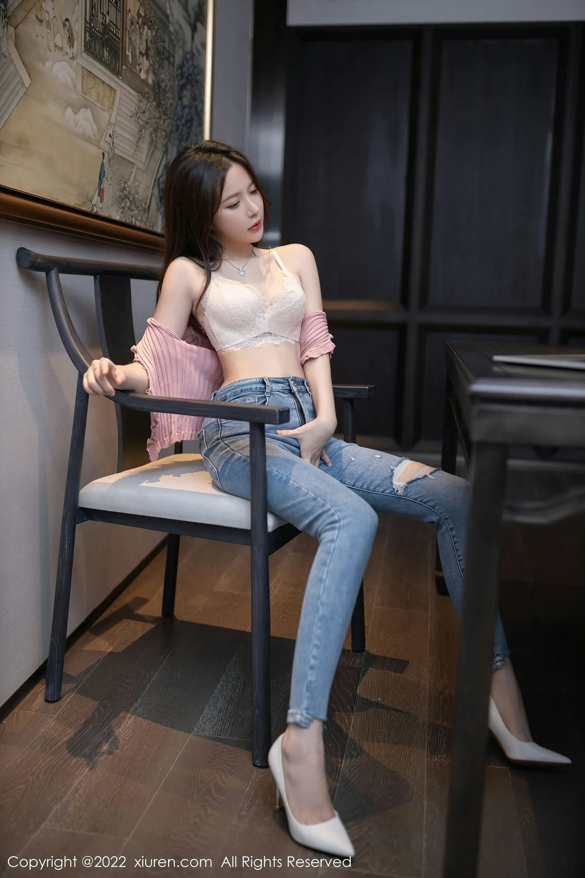 XiuRen 秀人 No.5570 淡黄色内衣 鱼子酱Fish 云南旅拍111 - 6