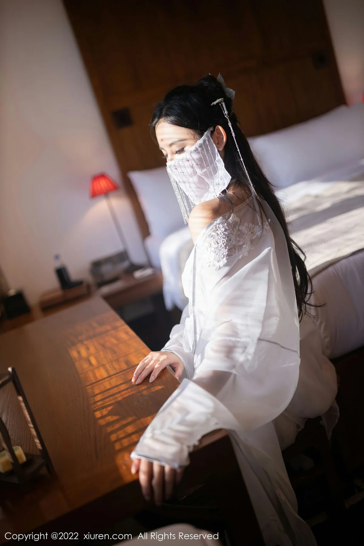 XiuRen 秀人 No.5573 就是阿朱啊 肚兜丁字裤甜点 - 3