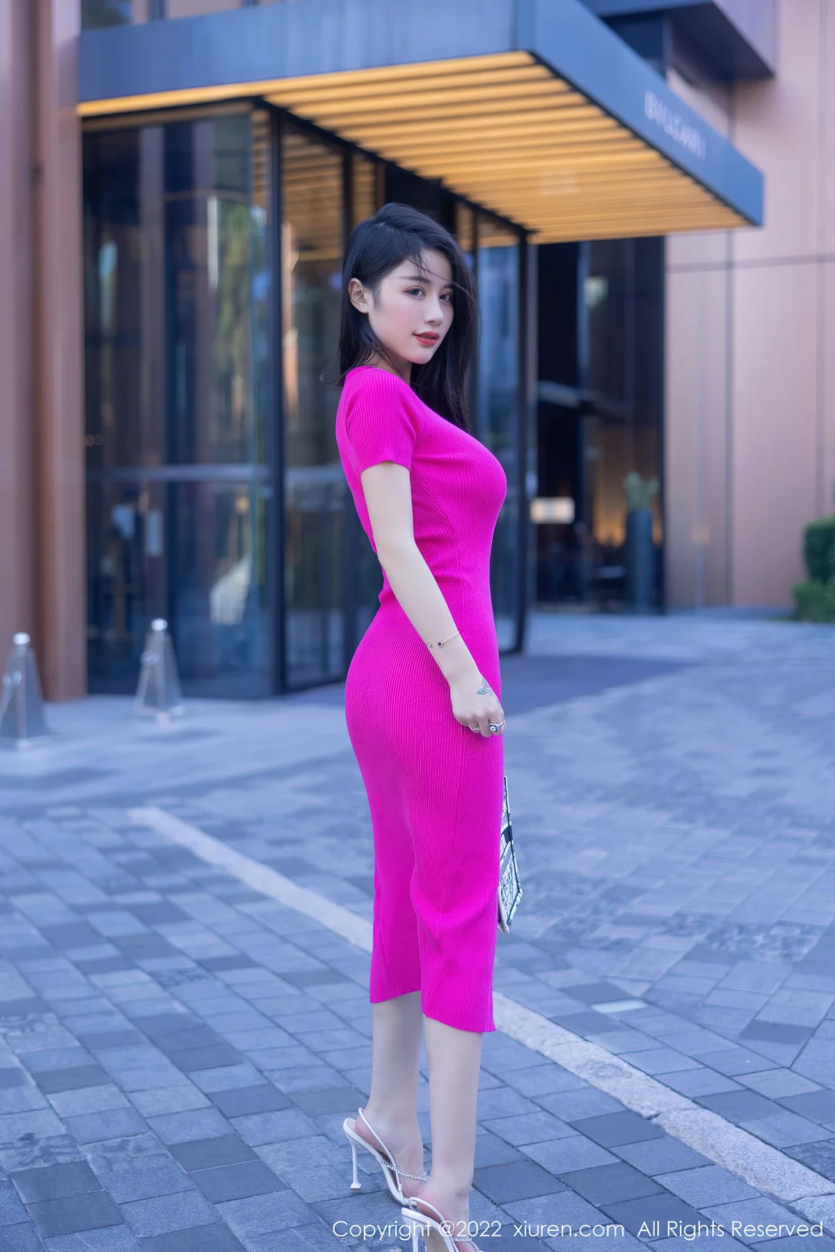 XiuRen 秀人 No.5582 美七 高跟翘臀 - 3