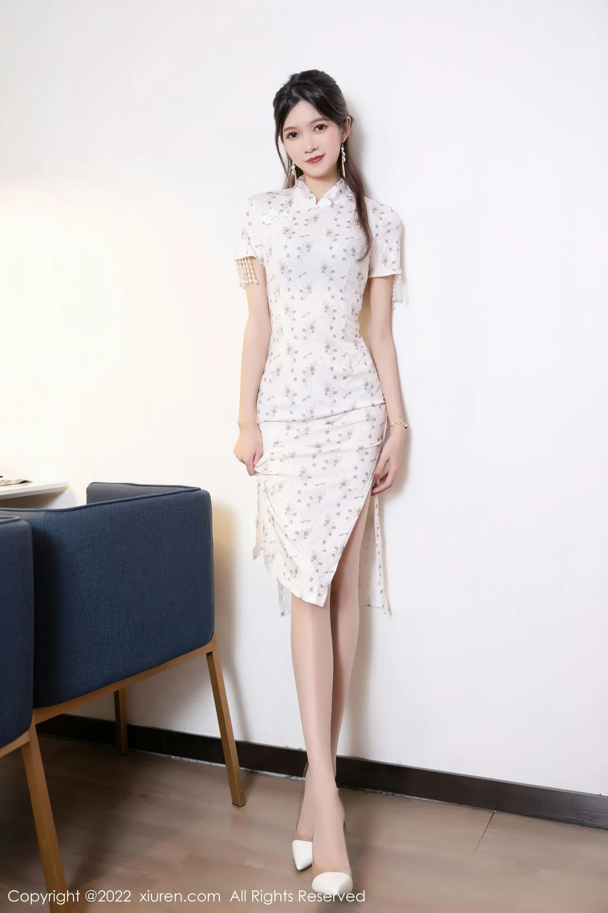 XiuRen 秀人 No.5592 程程程- 图案旗袍性感写真 - 4