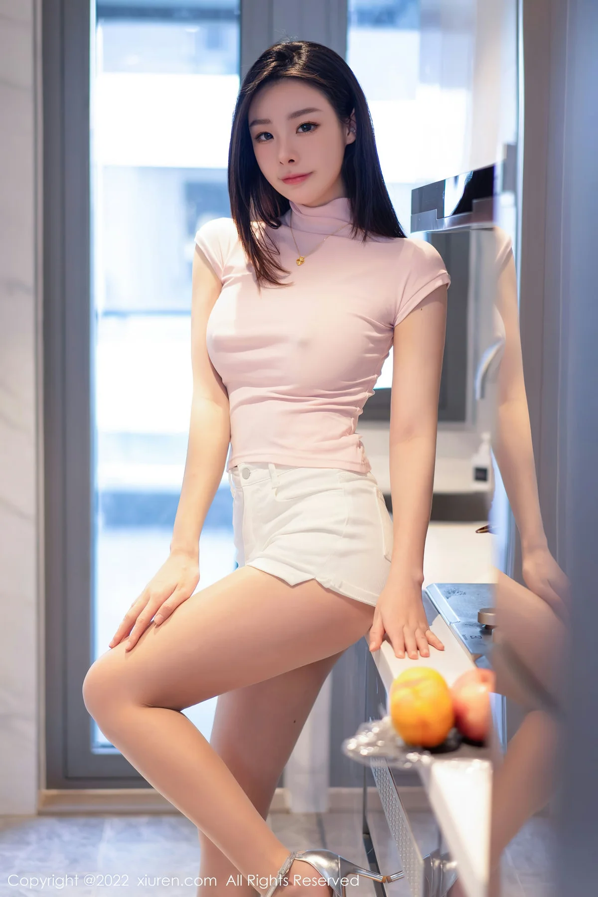 XiuRen 秀人 No.5593 是小逗逗 家居厨房场景拍摄222 - 8