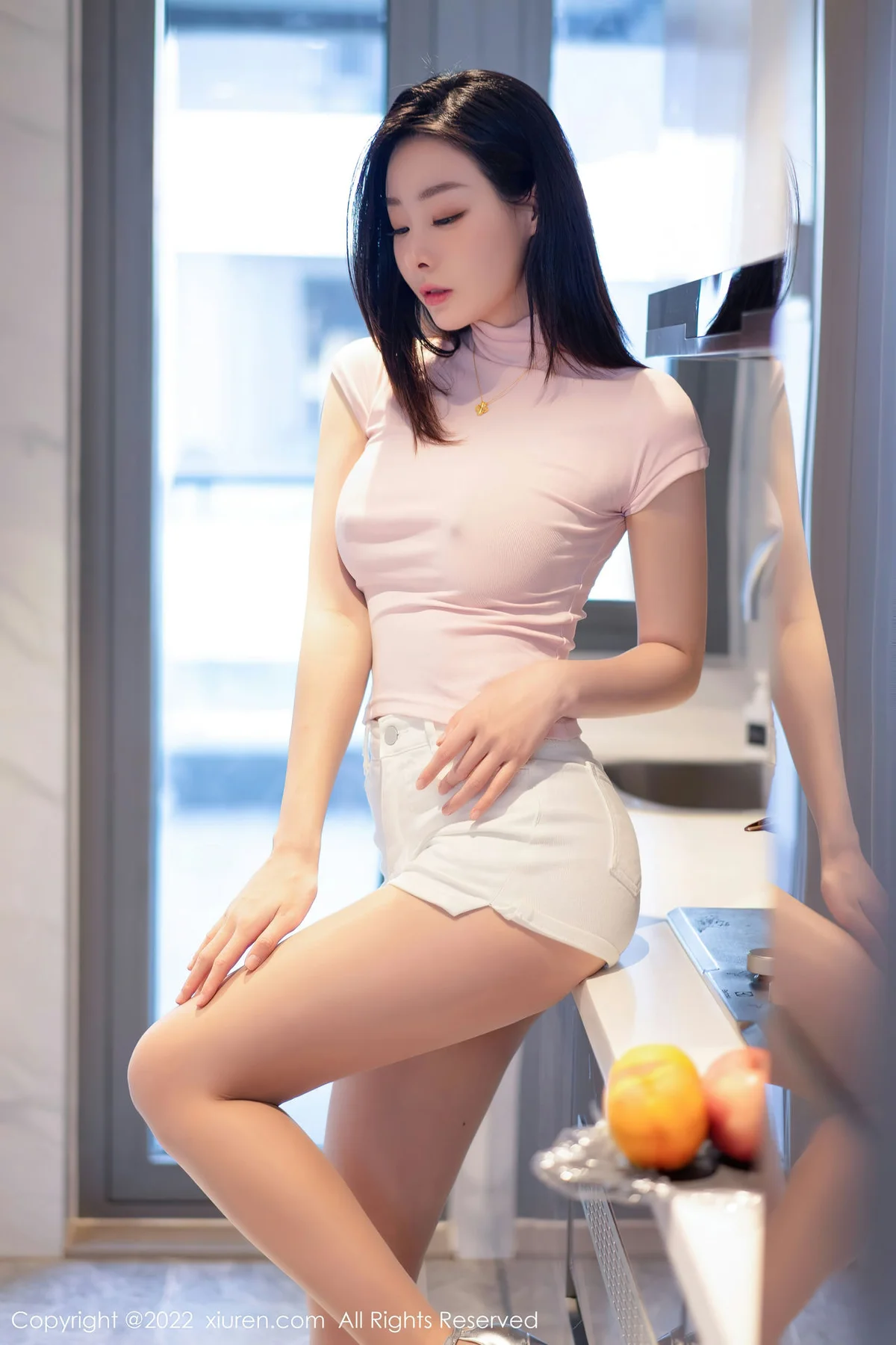 XiuRen 秀人 No.5593 是小逗逗 家居厨房场景拍摄222 - 9