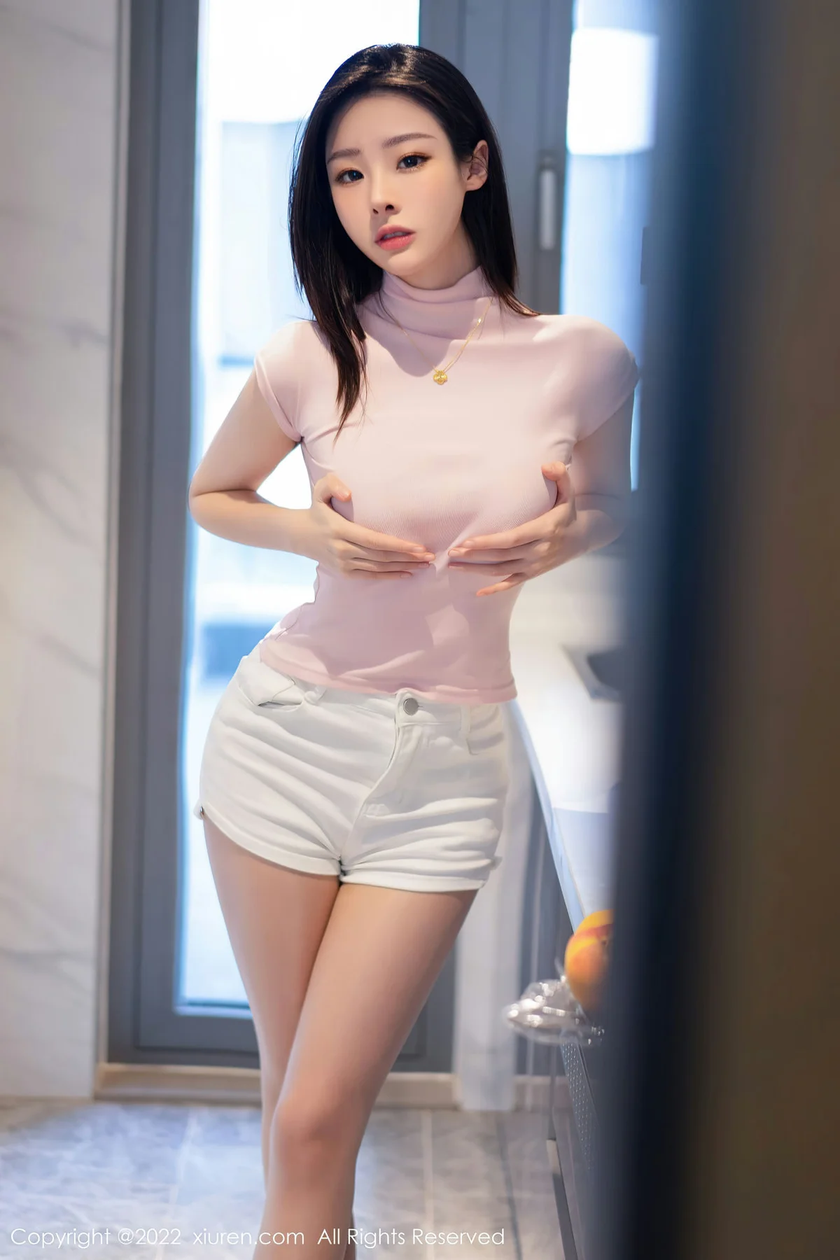 XiuRen 秀人 No.5593 是小逗逗 家居厨房场景拍摄222 - 10