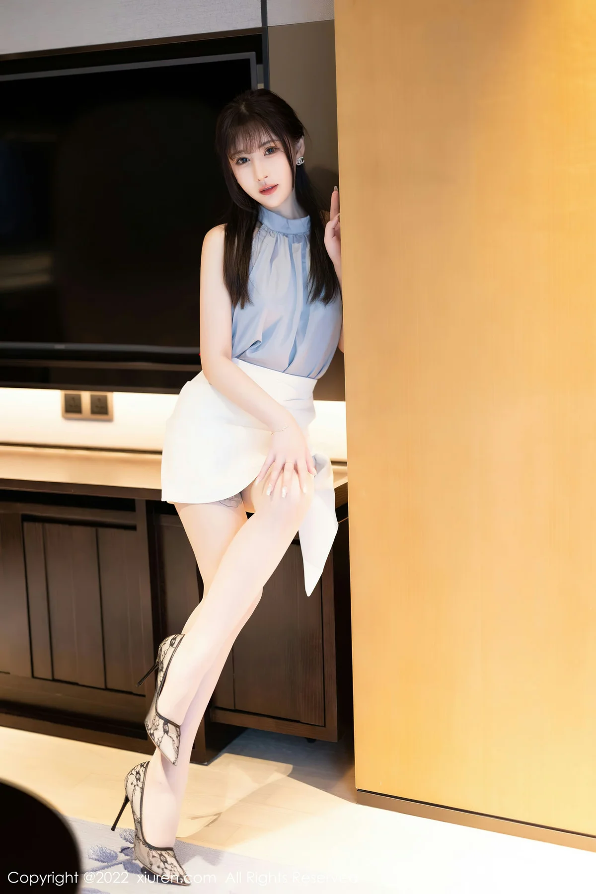 XiuRen 秀人 No.5606 张欣欣 透薄纱服性感写真11 - 4