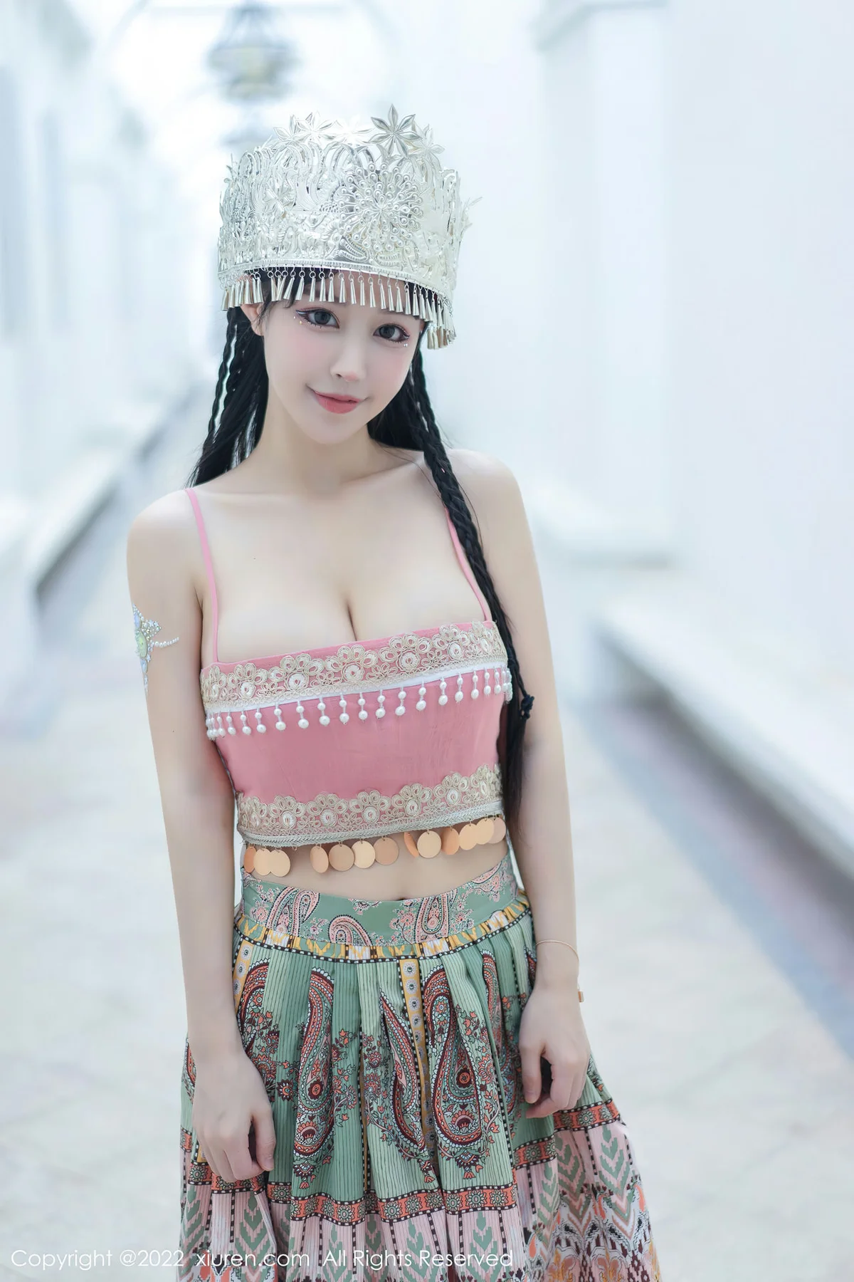 XiuRen 秀人 No.5615 朱可儿Flora 民族服饰西双版纳旅拍11 - 1