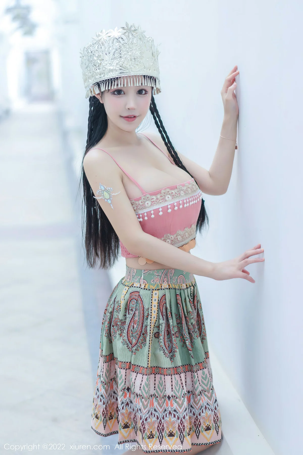 XiuRen 秀人 No.5615 朱可儿Flora 民族服饰西双版纳旅拍11 - 3