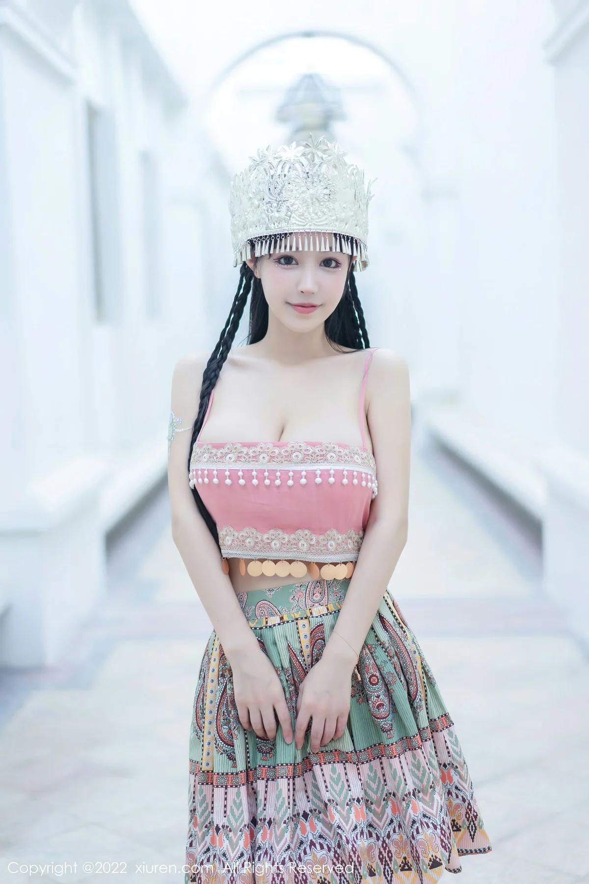 XiuRen 秀人 No.5615 朱可儿Flora 民族服饰西双版纳旅拍11 - 6