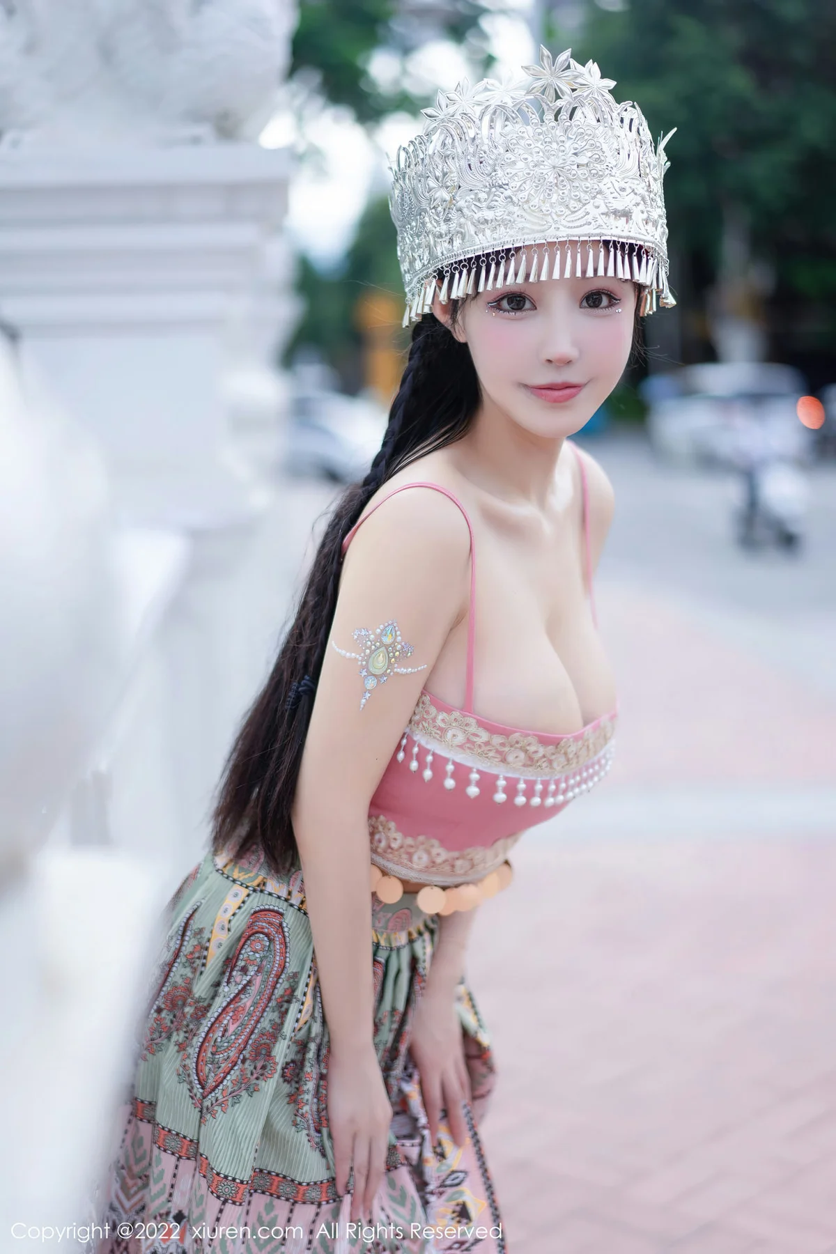 XiuRen 秀人 No.5615 朱可儿Flora 民族服饰西双版纳旅拍11 - 10