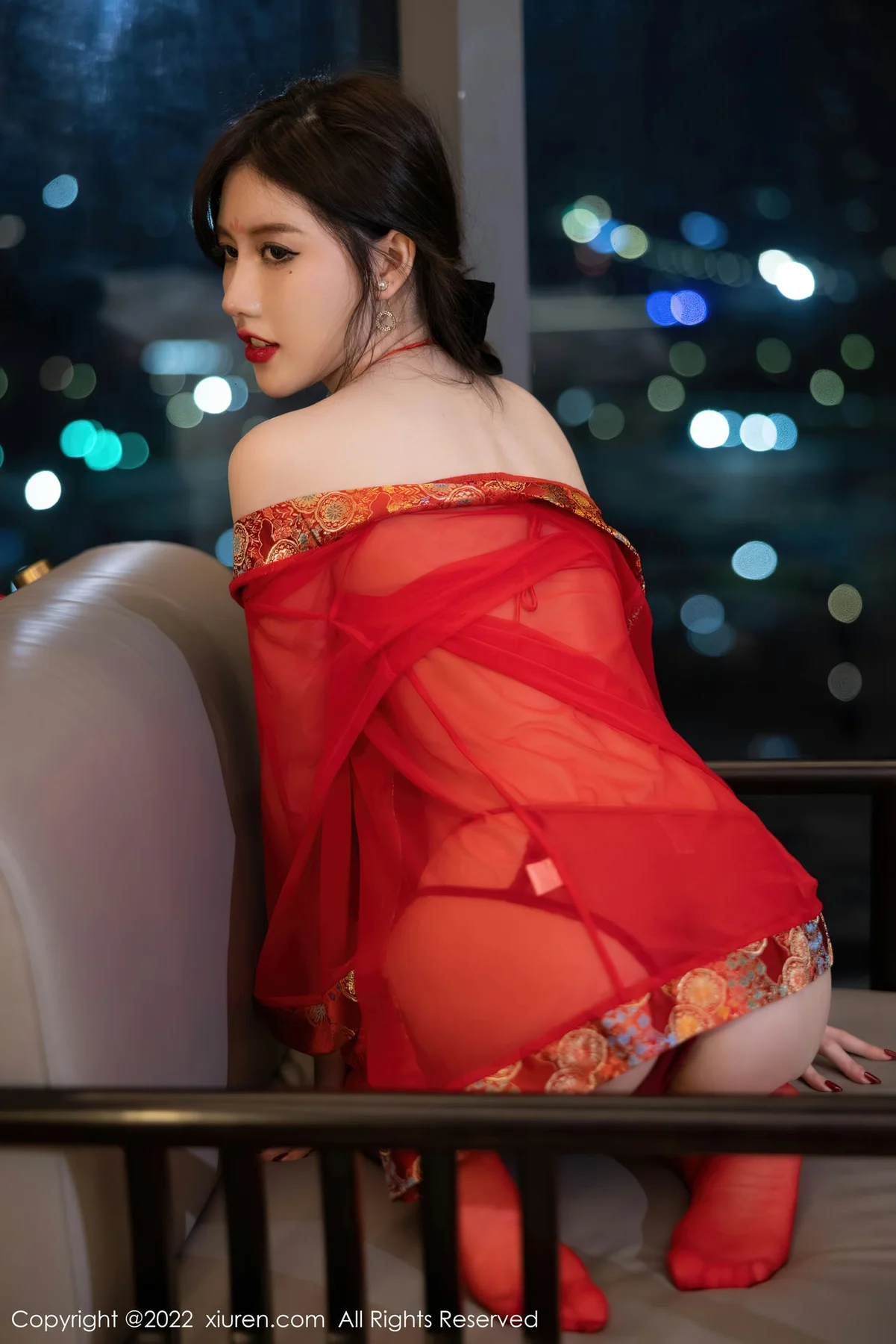 XiuRen 秀人 No.5619 美桃酱 透薄纱古装服饰性感写真 - 10