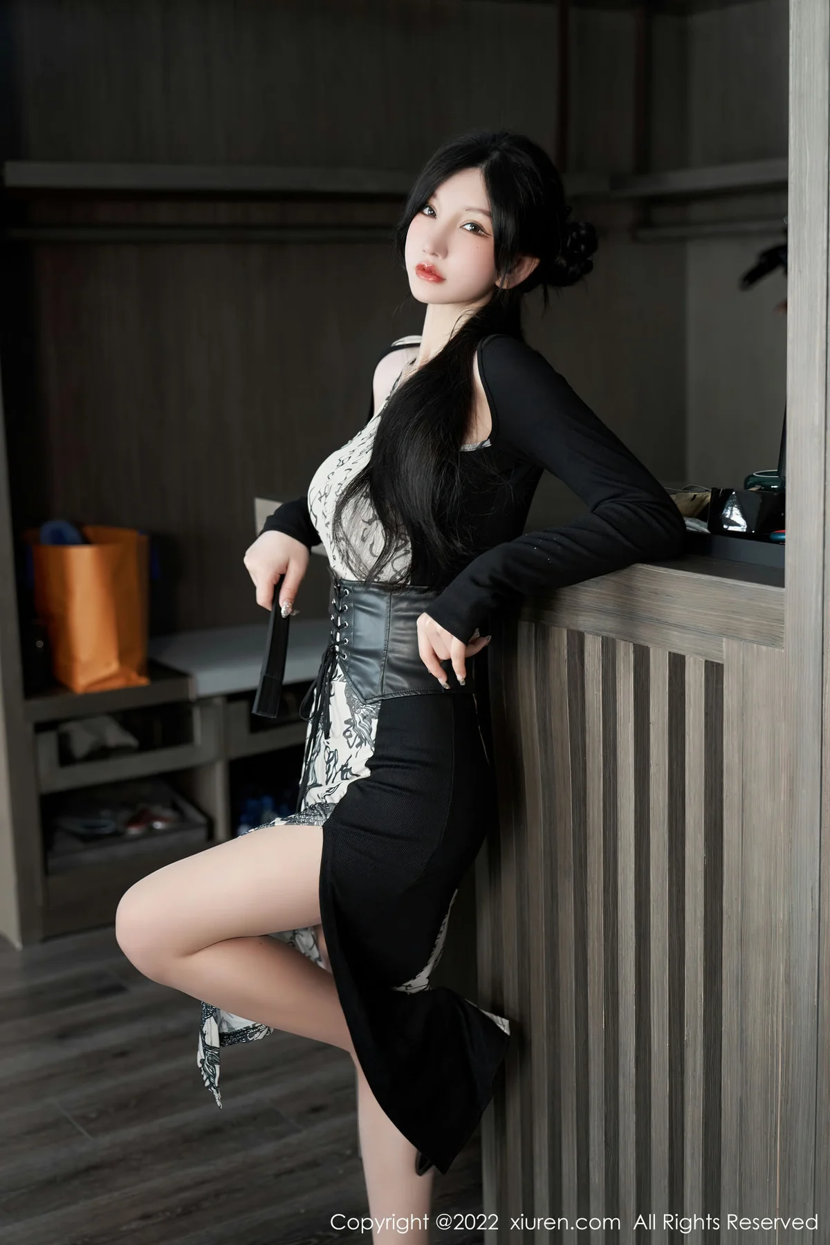 XiuRen 秀人 No.5623 周于希Sally冷艳气质原色丝袜 - 1