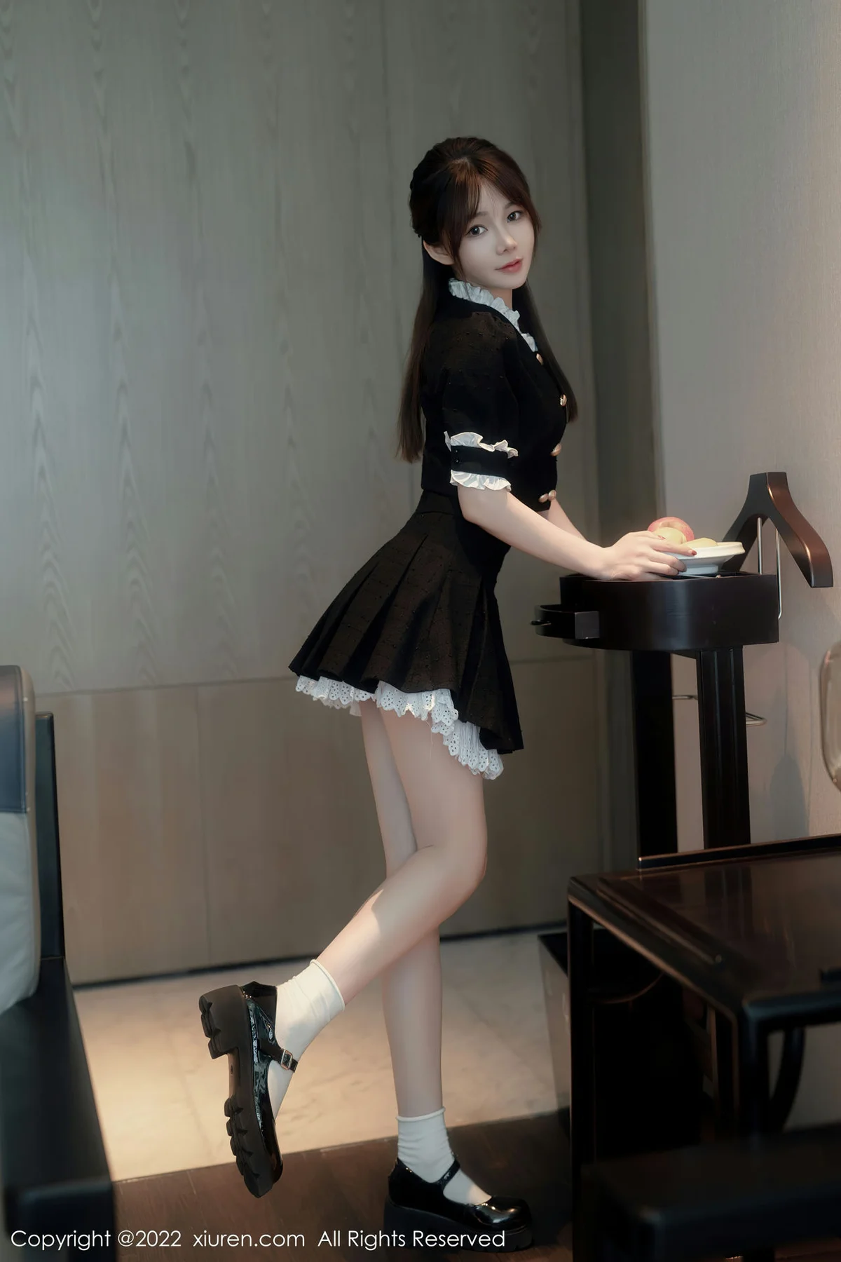 XiuRen 秀人 No.5626 婠婠么 女仆制服性感写真 - 6