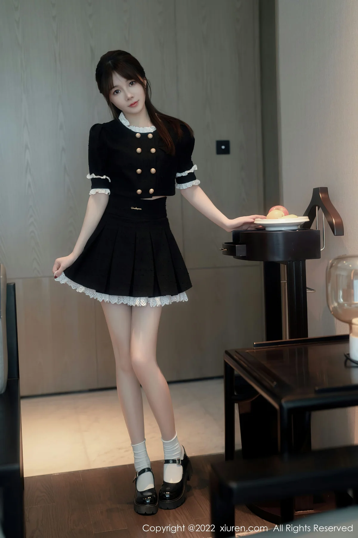 XiuRen 秀人 No.5626 婠婠么 女仆制服性感写真 - 7