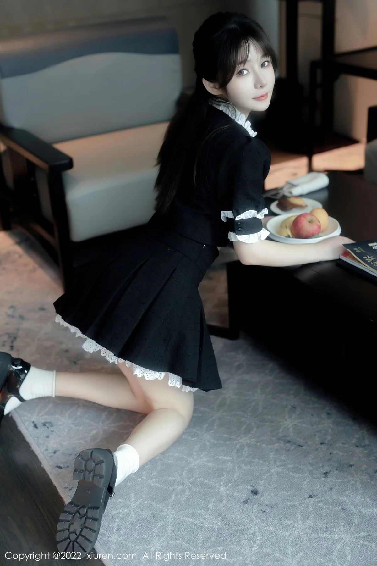 XiuRen 秀人 No.5626 婠婠么 女仆制服性感写真 - 10