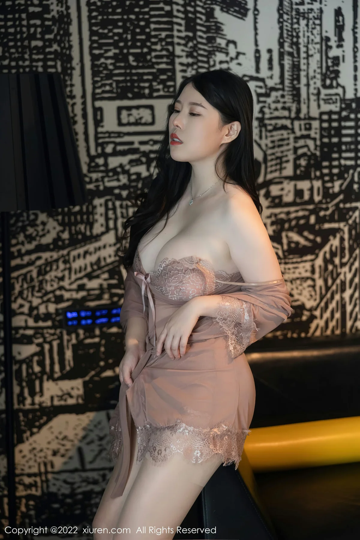 XiuRen 秀人 No.5641 白茹雪 纱睡衣性感写真1 - 8