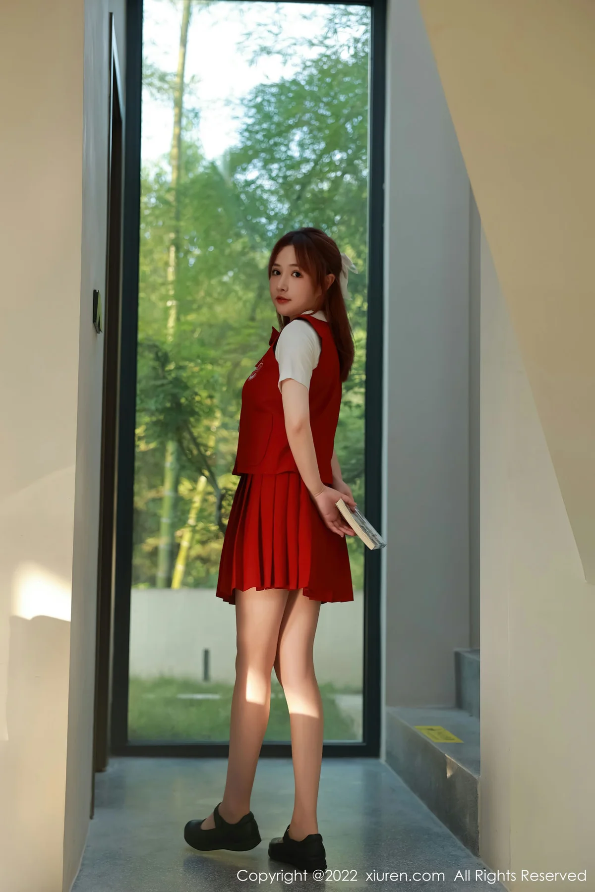 XiuRen 秀人 No.5652 养乐多DoDo 清纯甜美学妹写真 - 3