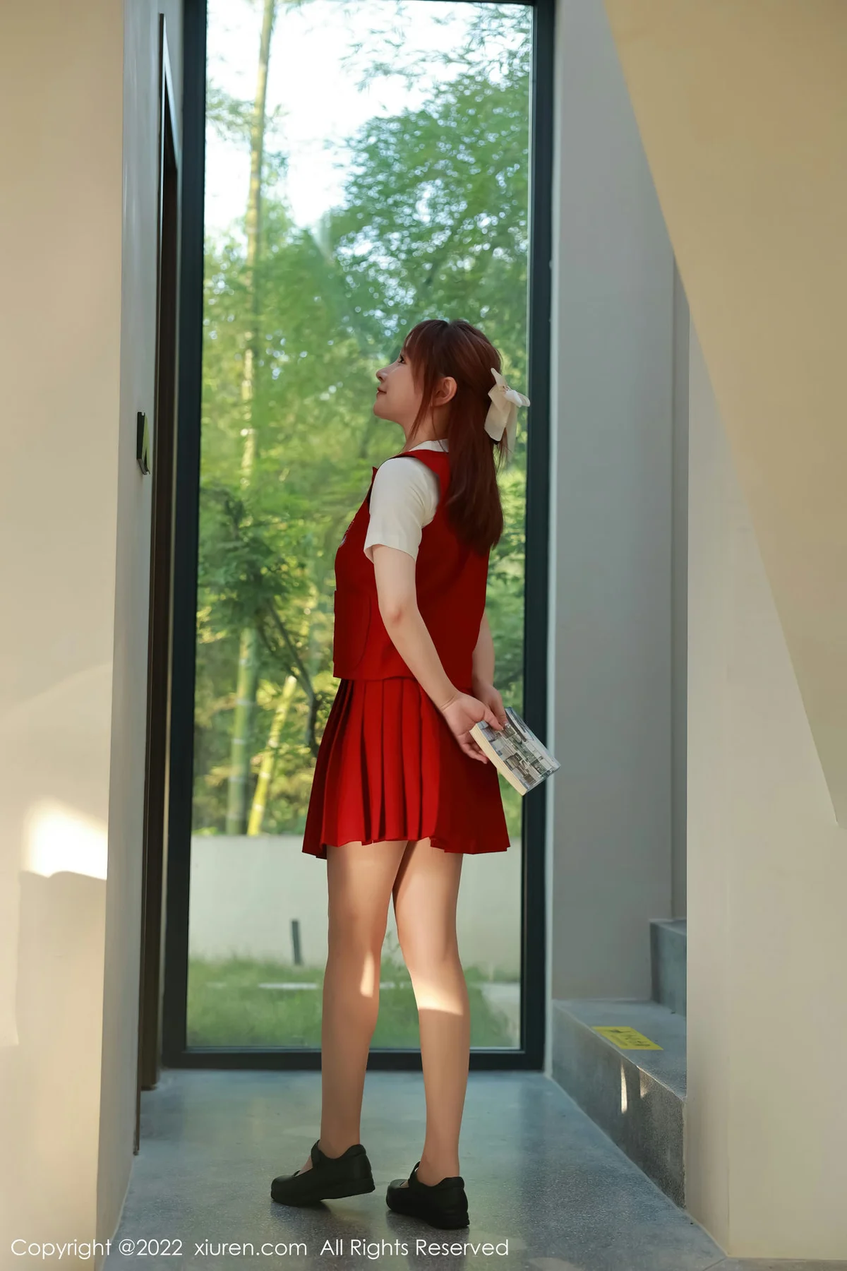 XiuRen 秀人 No.5652 养乐多DoDo 清纯甜美学妹写真 - 4