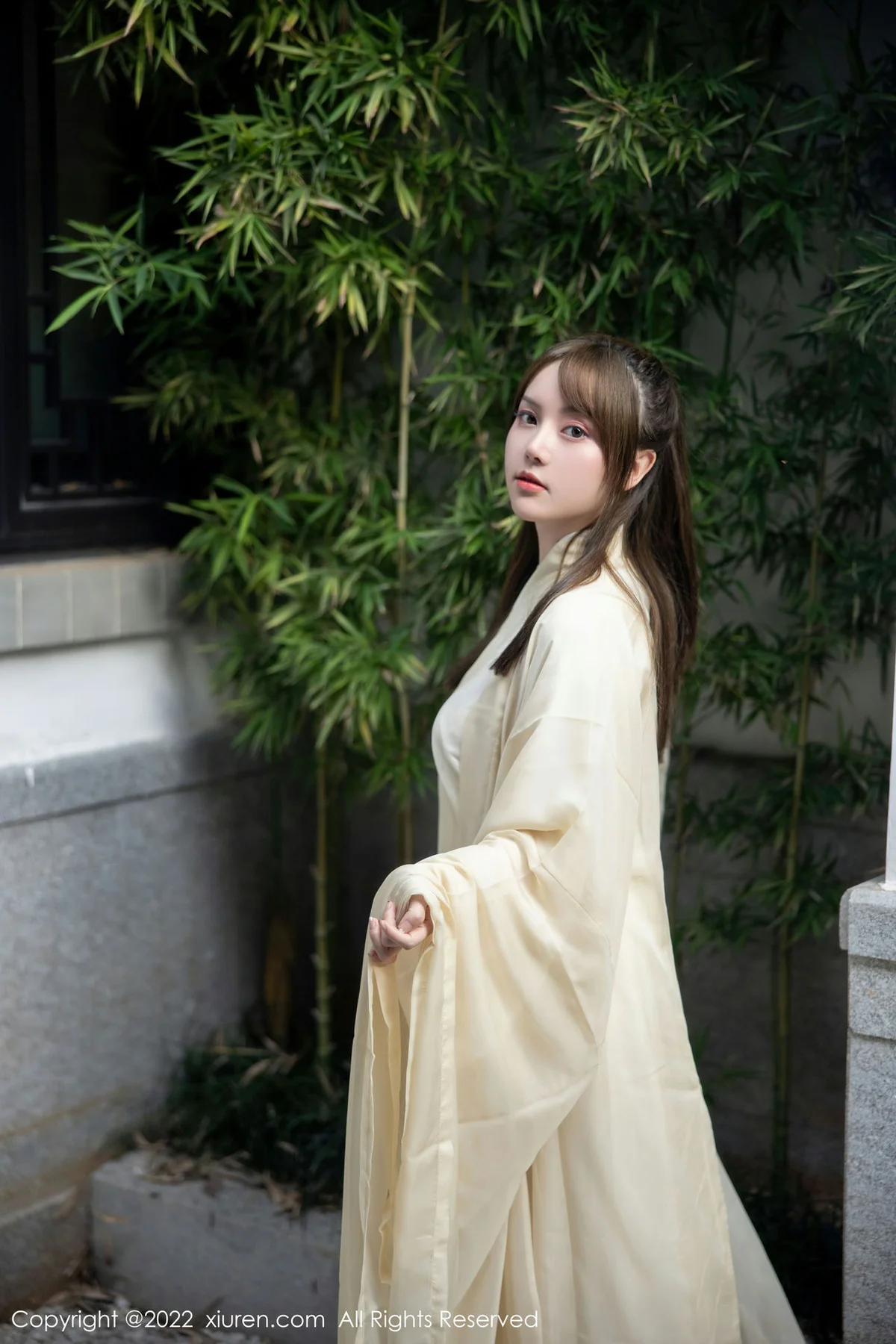 XiuRen 秀人 No.5653 豆瓣酱 白色古装服饰性感写真3 - 6