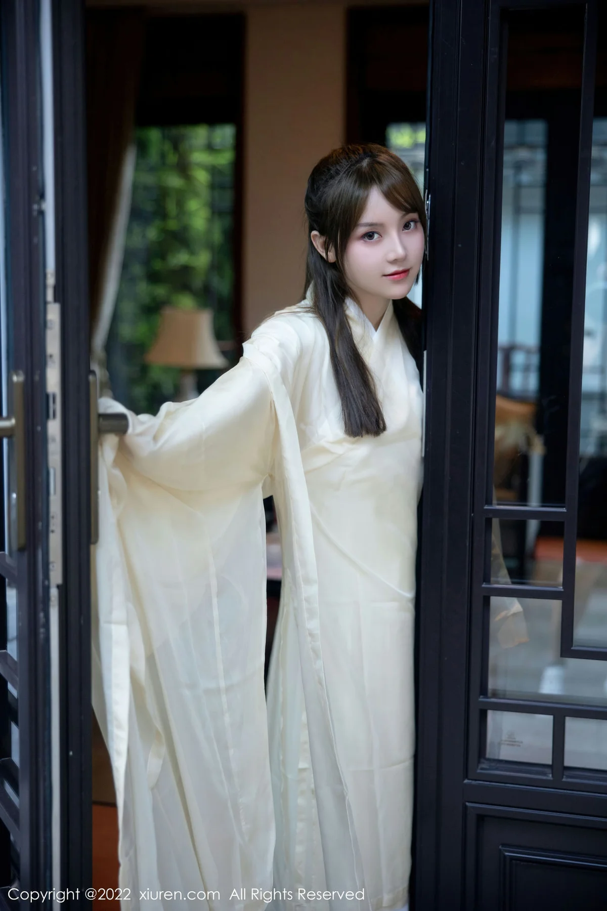 XiuRen 秀人 No.5653 豆瓣酱 白色古装服饰性感写真3 - 2