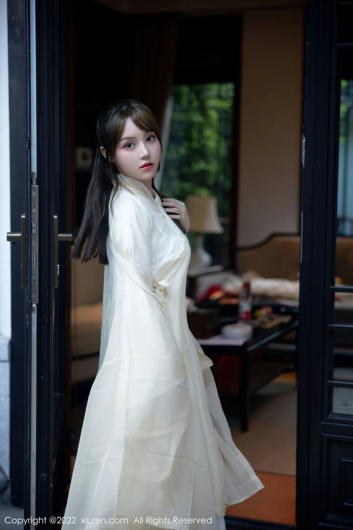 XiuRen 秀人 No.5653 豆瓣酱 白色古装服饰性感写真3 - 6