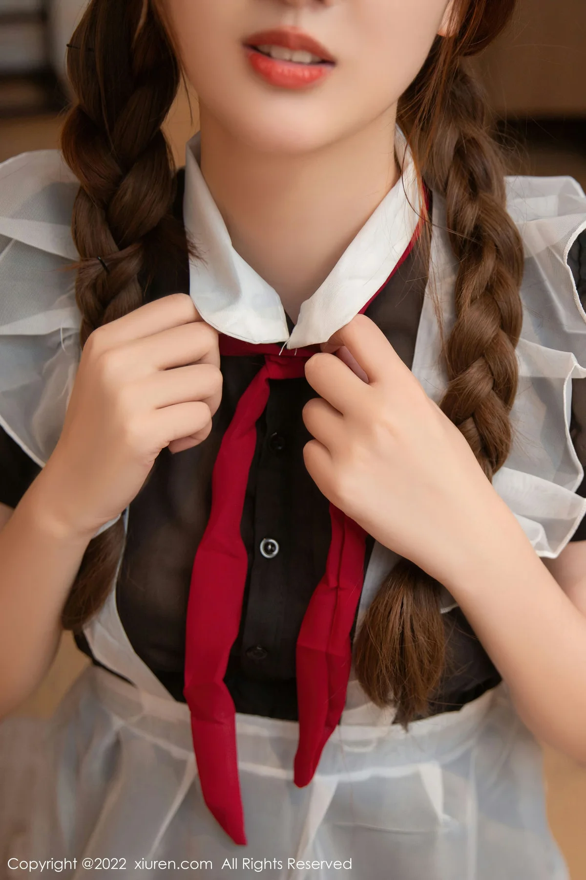 XiuRen 秀人 No.5654 江真真 女仆角色扮演性感写真22 - 2