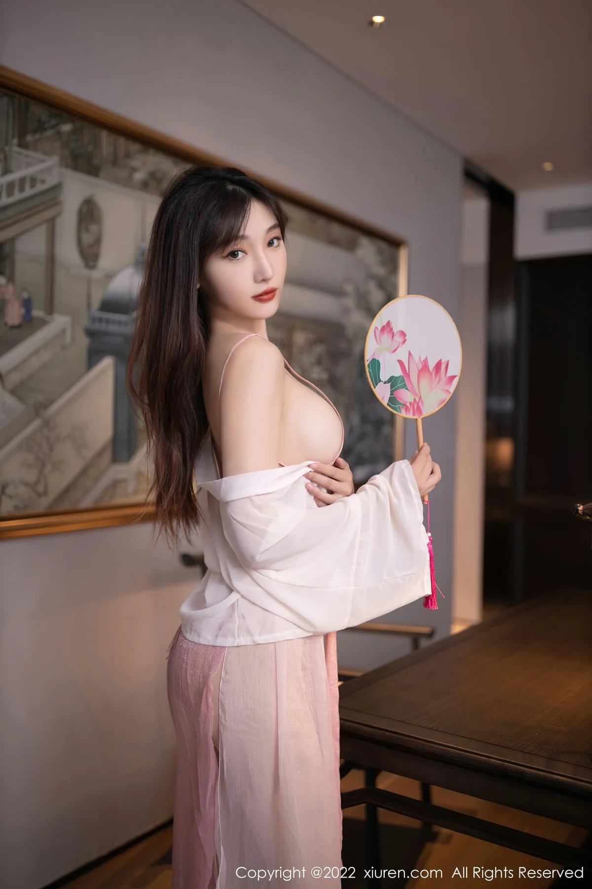 XiuRen 秀人 No.5666 陆萱萱 粉色古装服饰性感私房111 - 9