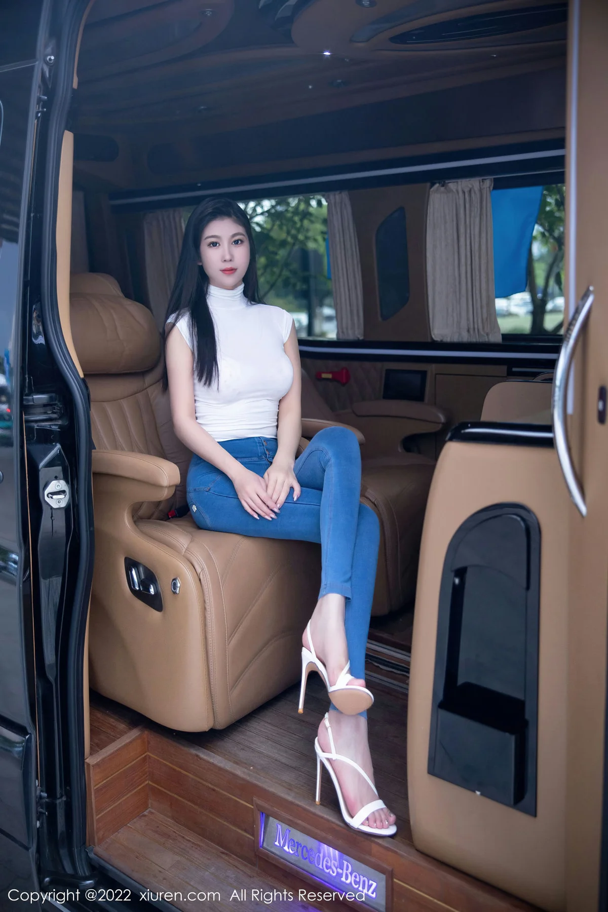 XiuRen 秀人 No.5677 李雅柔182CM 透视花点内衣性感写真3 - 3