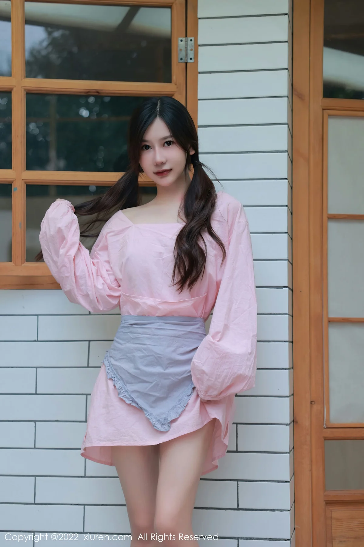 XiuRen 秀人 No.5697 尹甜甜 豆腐店拍摄性感写真 - 1