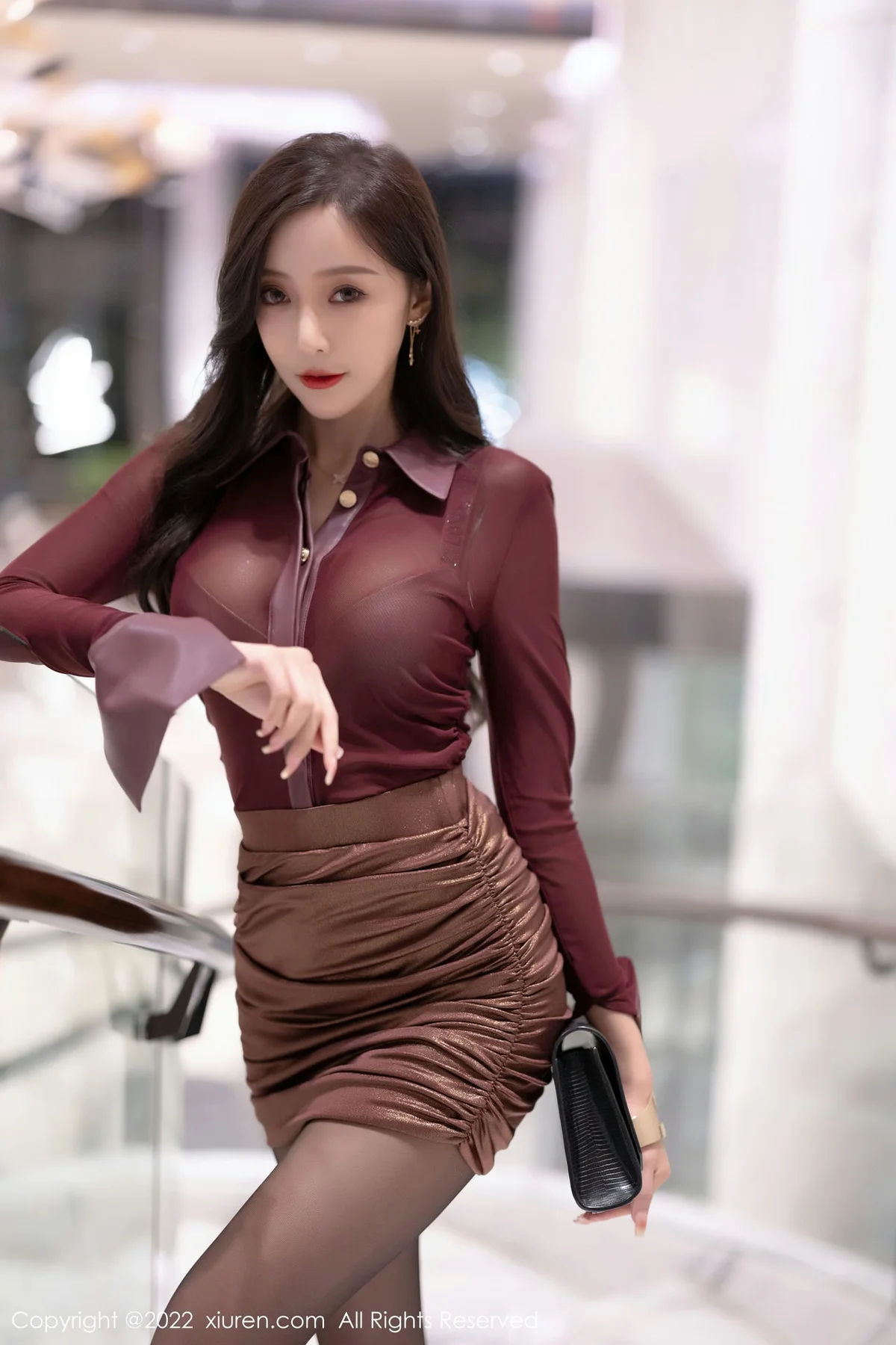 XiuRen 秀人 No.5707 王馨瑶yanni 性感御姐性感写真1 - 4