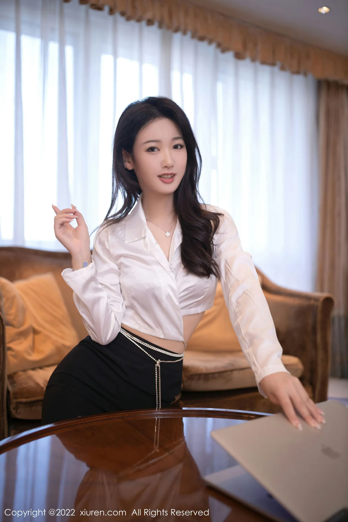 XiuRen 秀人 No.5721  唐安琪 浅灰色蕾丝内衣北京旅拍 - 9