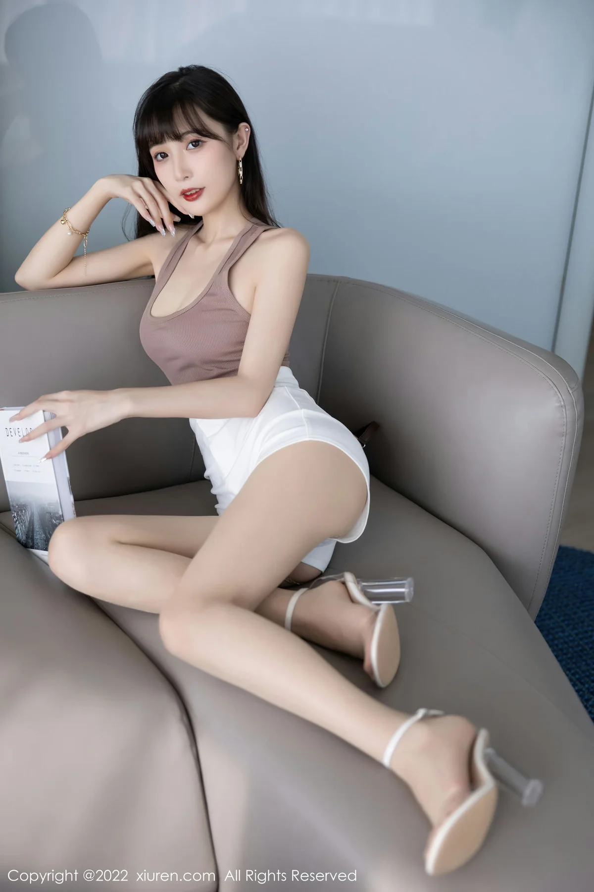 XiuRen 秀人 No.5724 林星阑 高开叉服饰性感写真11 - 10
