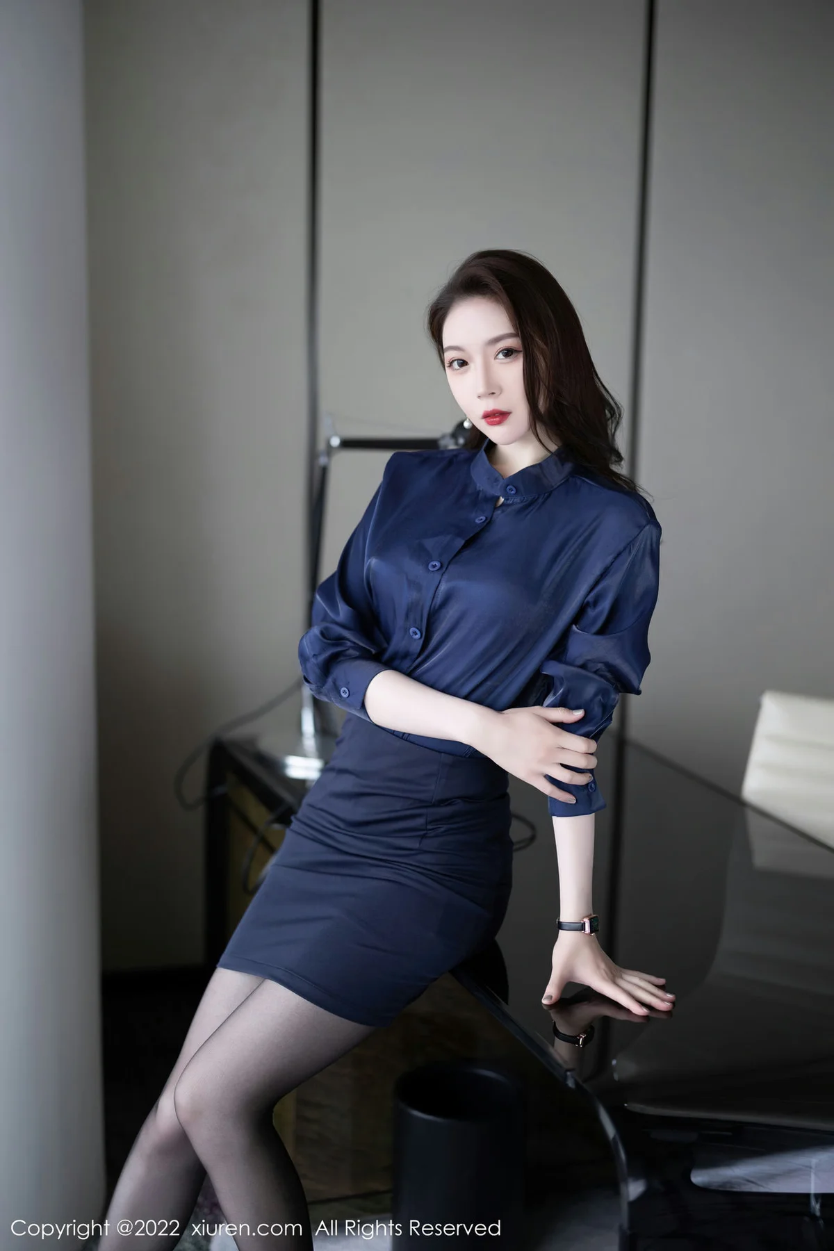 XiuRen 秀人 No.5729  梦心玥 魅惑黑丝佛山心愿旅拍22 - 2