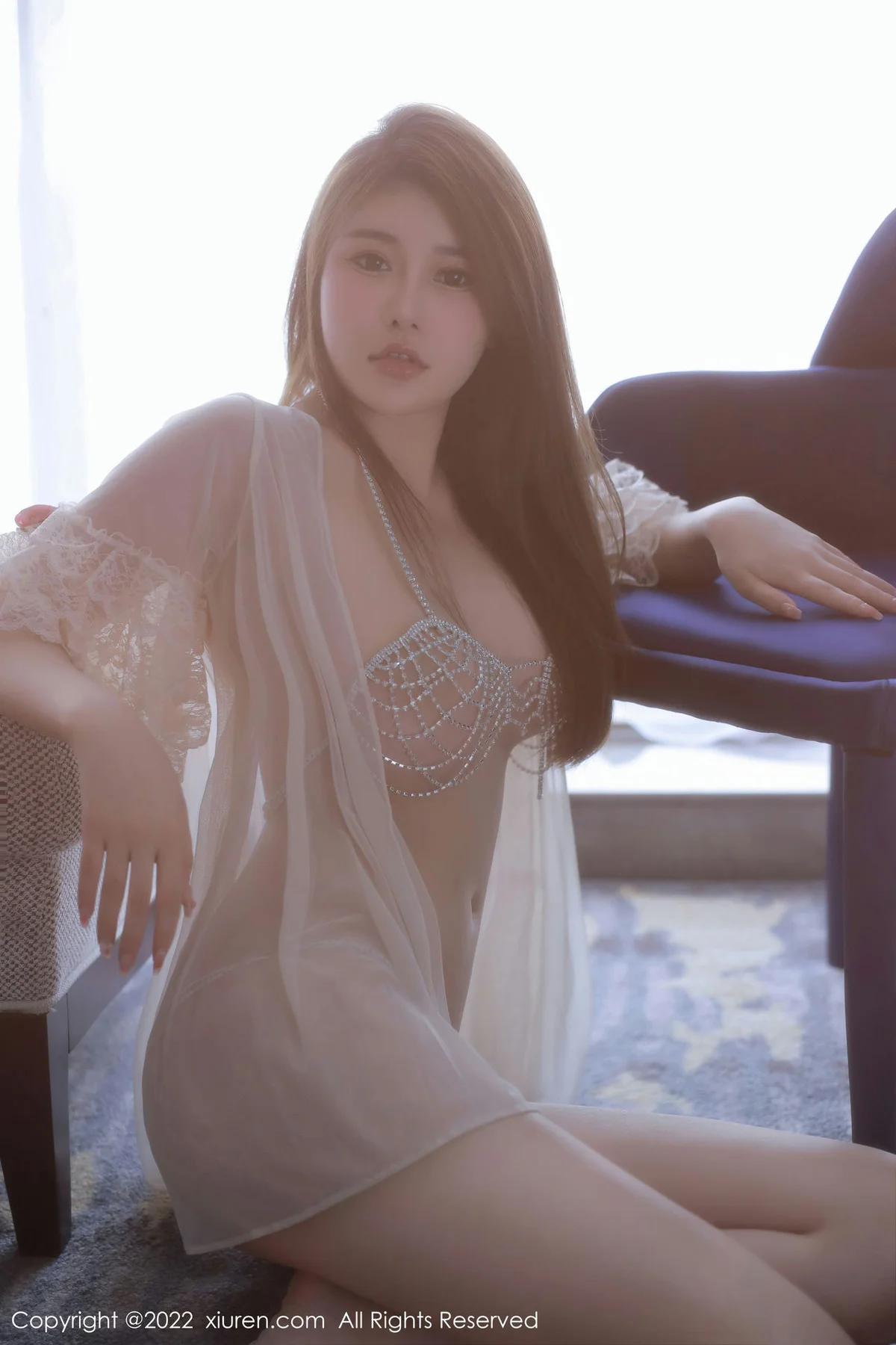 XiuRen 秀人 No.5761 甜妮 轻透薄纱服饰性感写真3 - 3