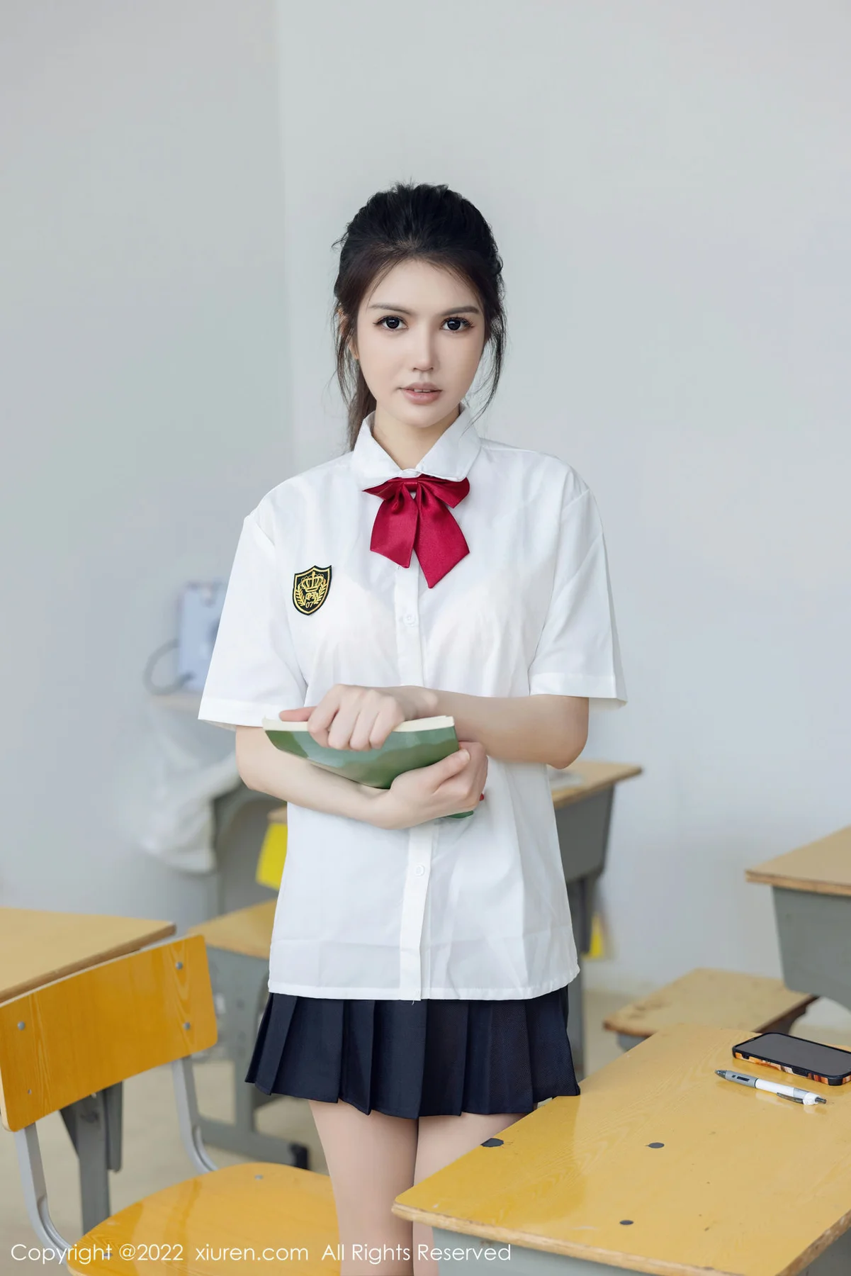 XiuRen 秀人 No.5762 媛媛酱belle教室场景拍摄性感写真3 - 8