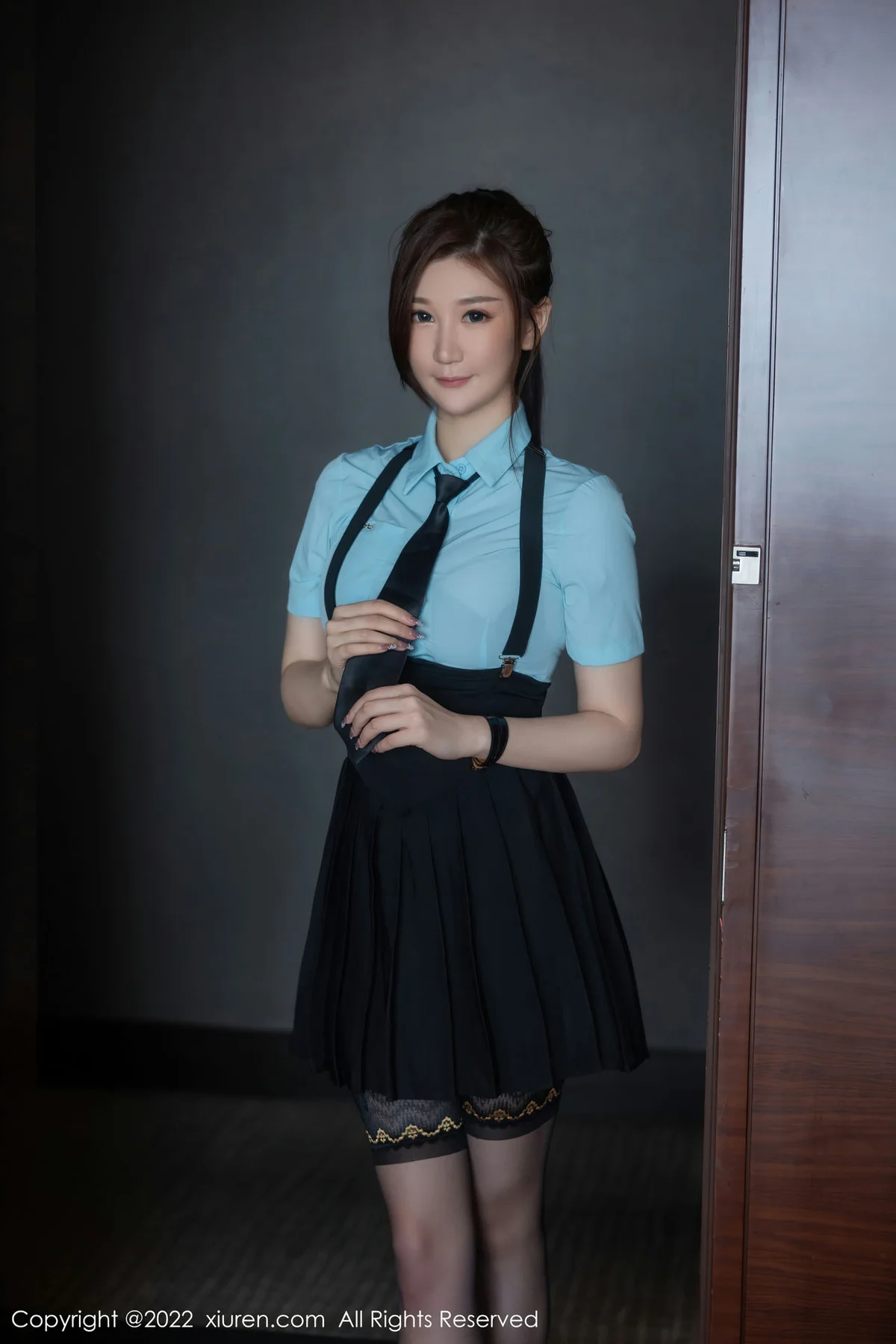 XiuRen 秀人 No.5773 顾乔楠Cora 蕾丝情趣内衣性感写真22 - 1