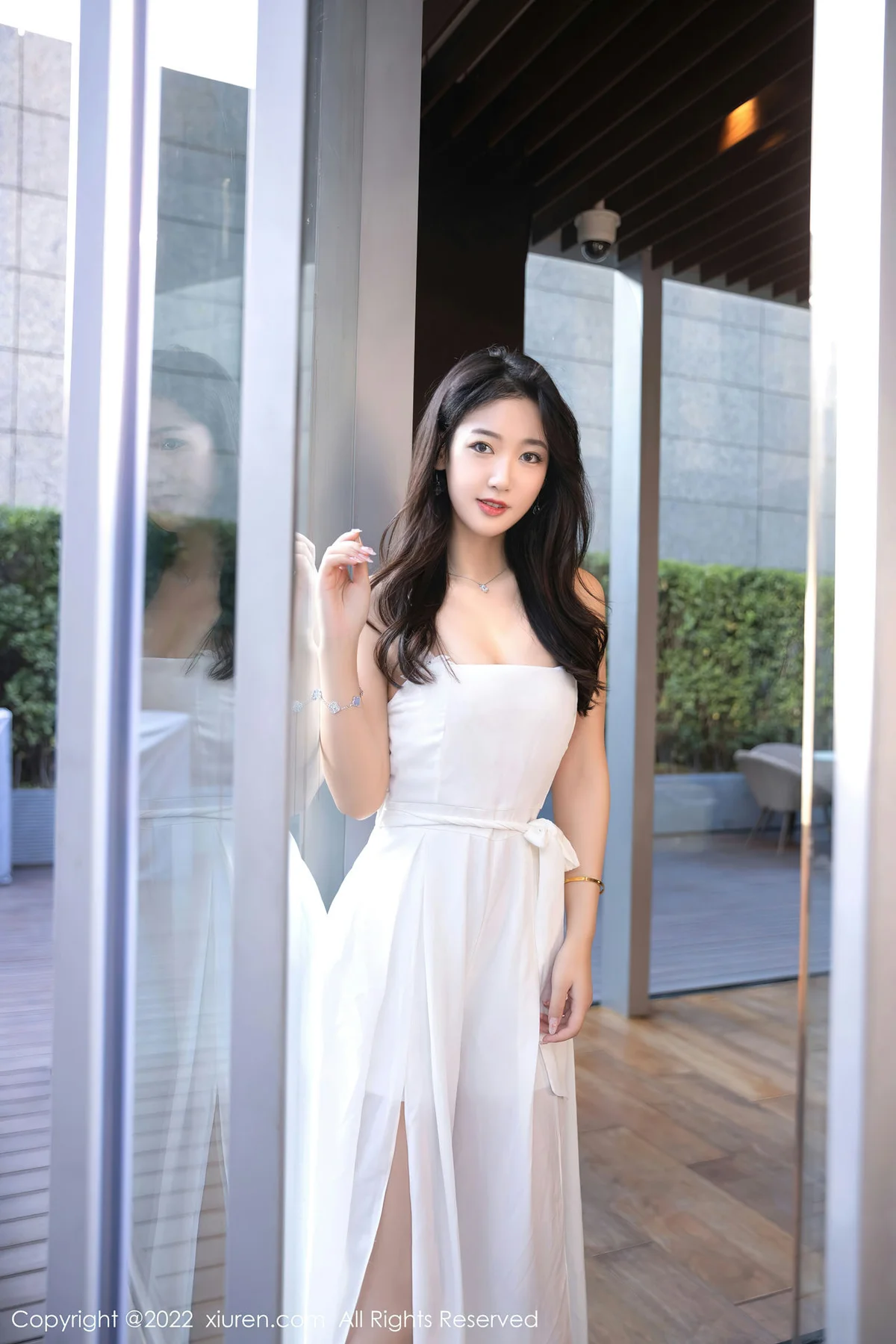 XiuRen 秀人 No.5783 唐安琪 性感白色内衣北京旅拍11 - 6