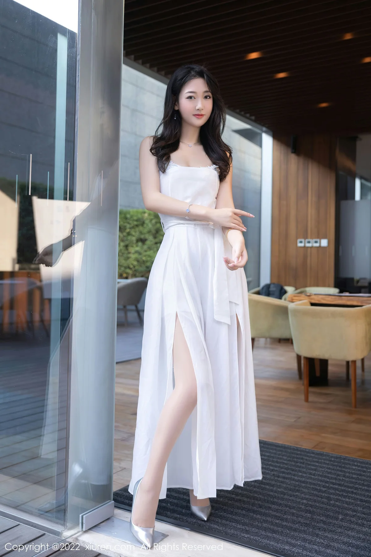 XiuRen 秀人 No.5783 唐安琪 性感白色内衣北京旅拍11 - 8