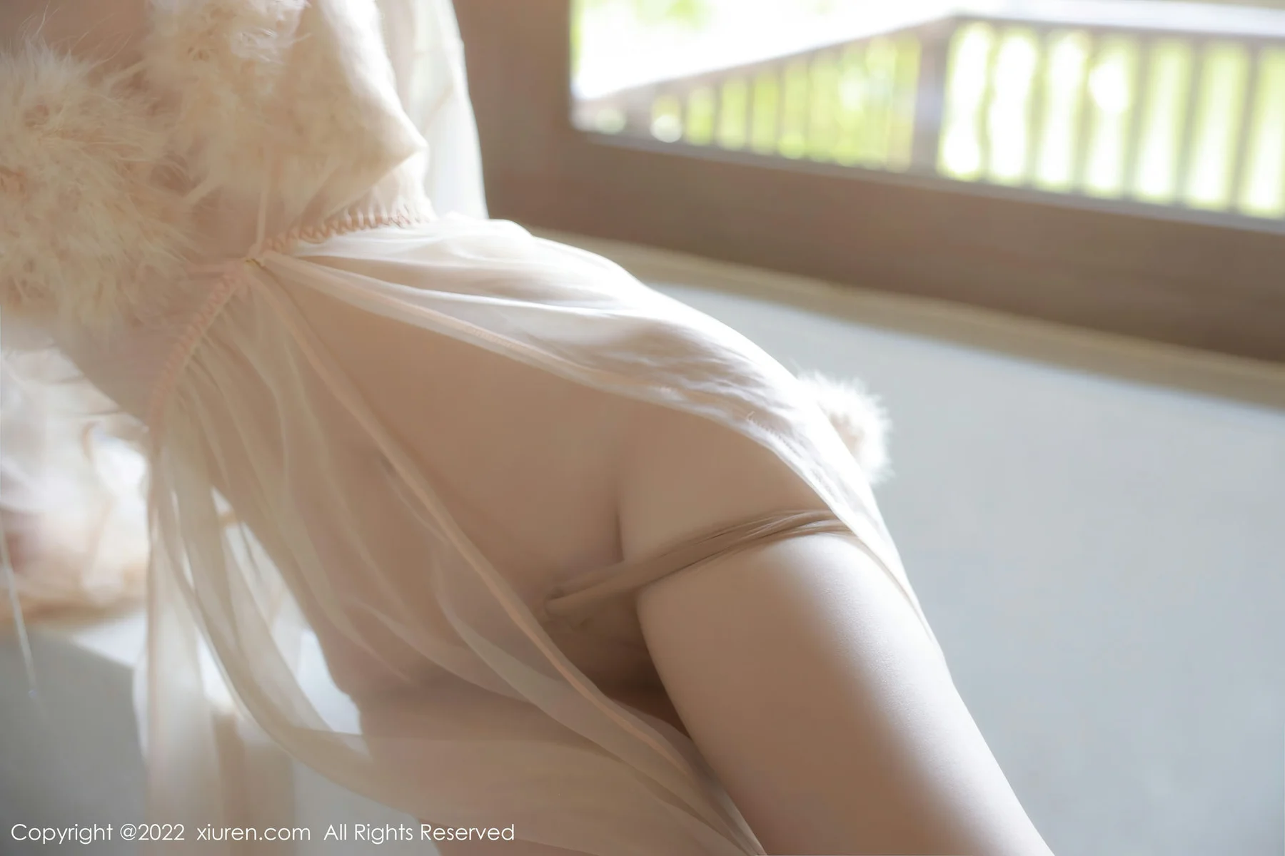 XiuRen 秀人 No.5796 谢晚晚 薄纱轻透情趣性感写真 - 7