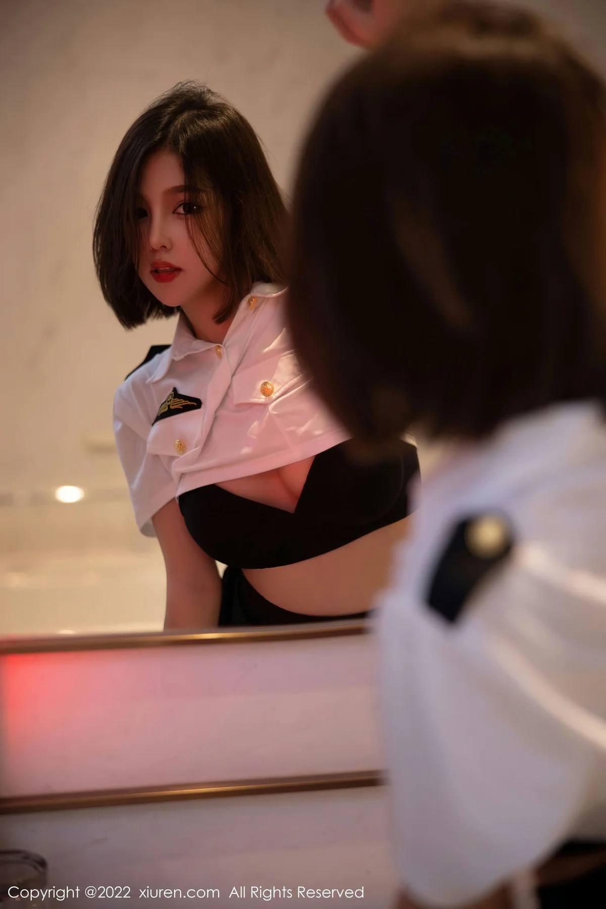 XiuRen 秀人 No.5815 美羊羊 新人制服诱惑系列33 - 6