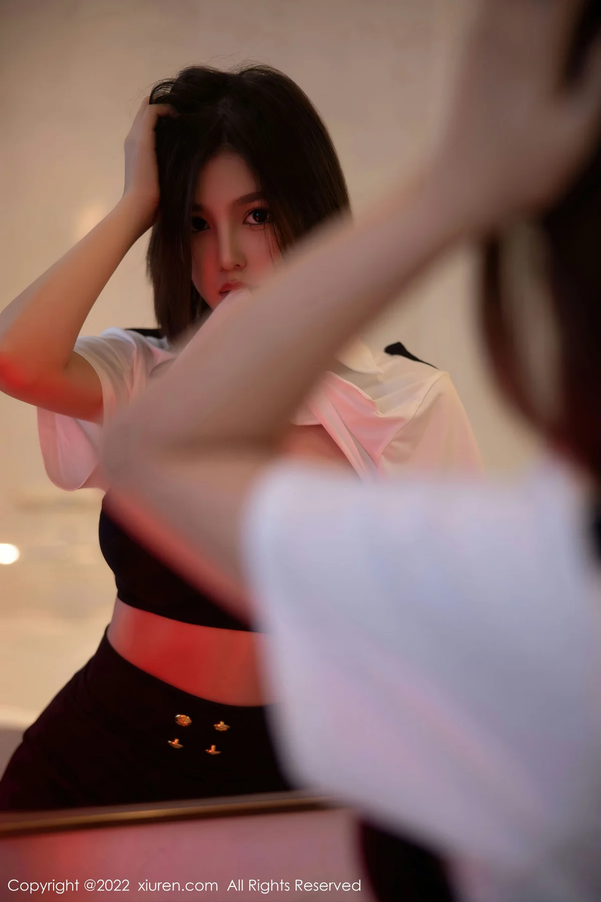 XiuRen 秀人 No.5815 美羊羊 新人制服诱惑系列33 - 10