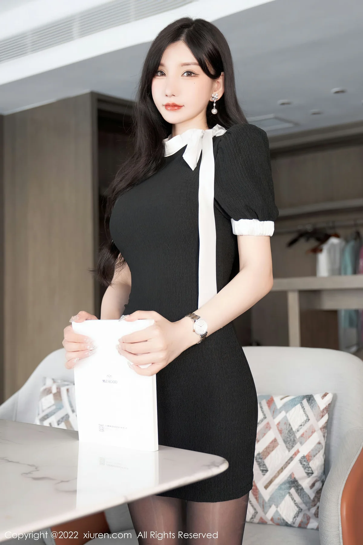 XiuRen 秀人 No.5848 周于希Sally 同事升职为此贺喜剧情版套图11 - 8