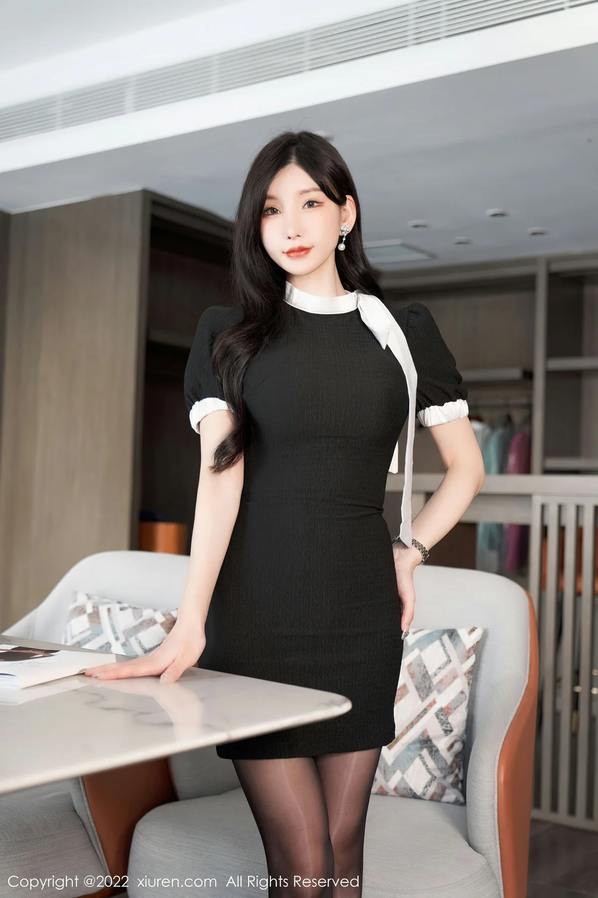 XiuRen 秀人 No.5848 周于希Sally 同事升职为此贺喜剧情版套图11 - 2