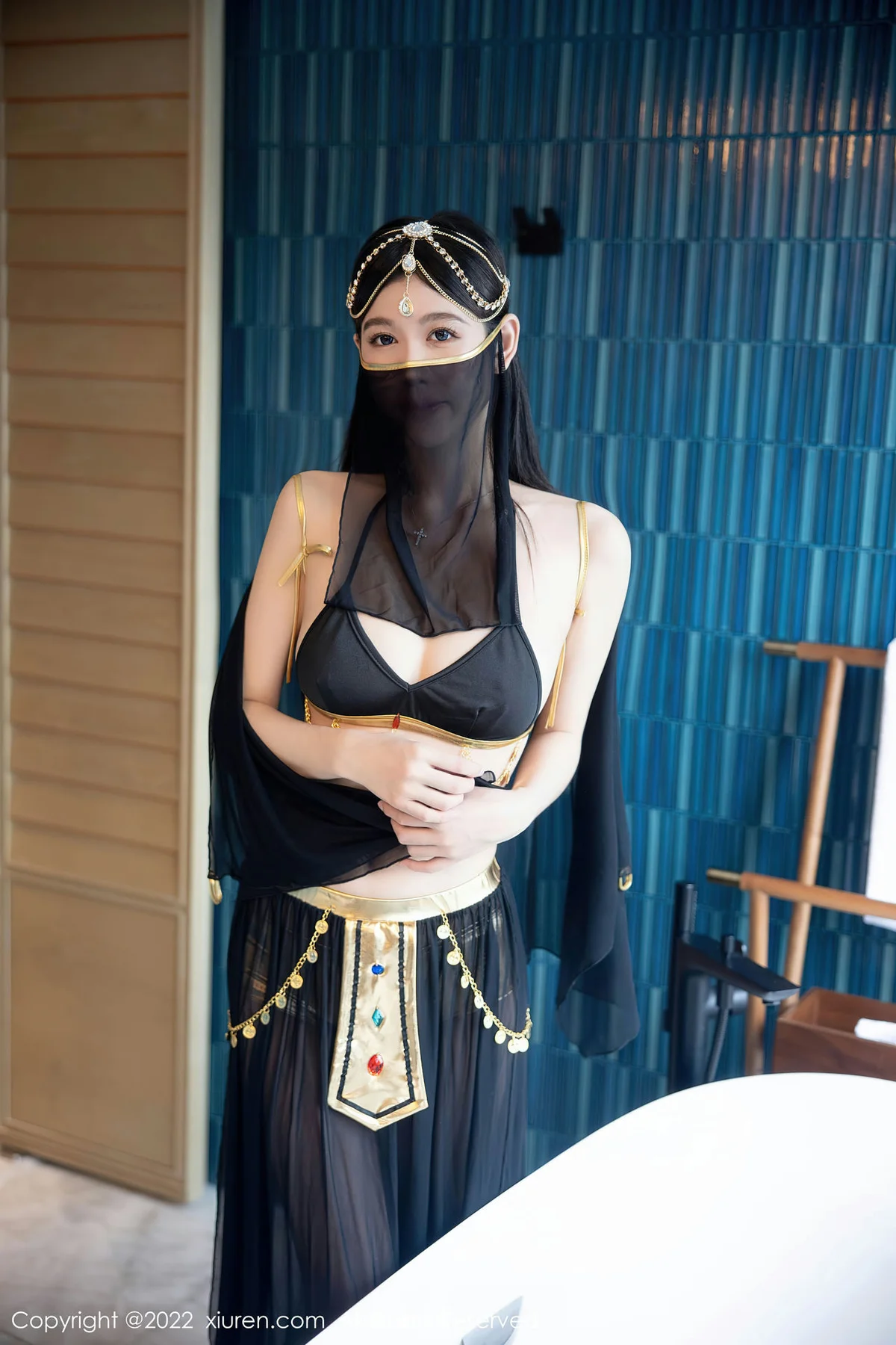 XiuRen 秀人 No.5849 李雅柔 玉背美裙 - 4